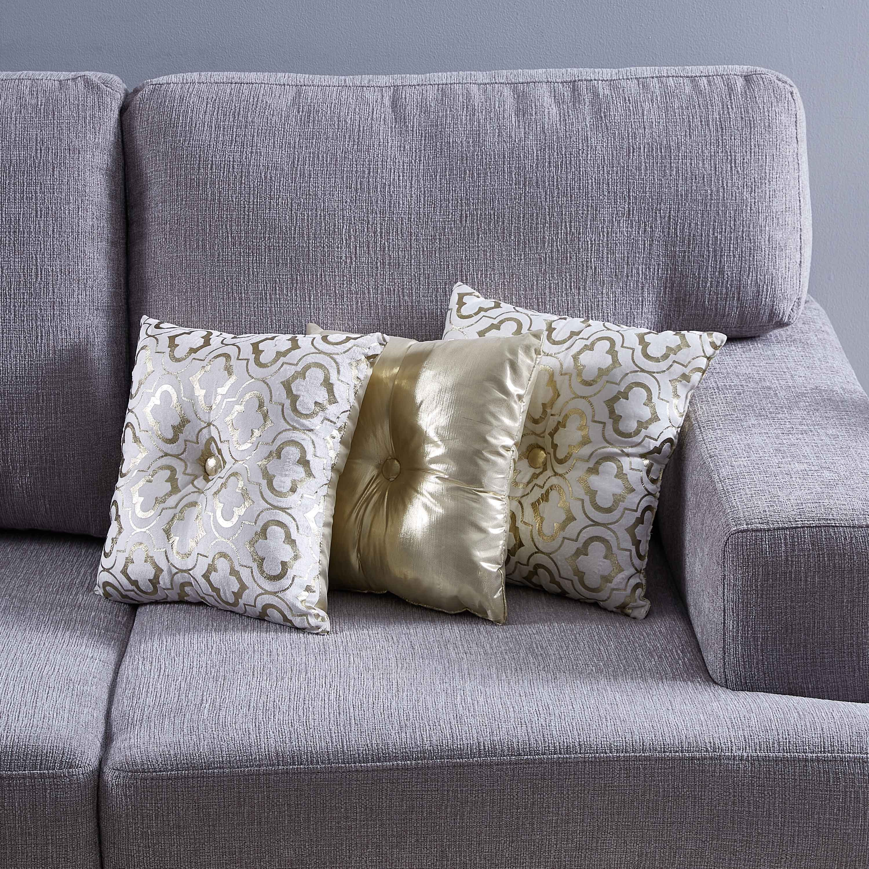 طقم وسادات متنوعة ثلاثة قطع من كايلي - 30 × 30 سم-hbxlivingroom-furnishings-cushionsandcovers-filledcushions-image-1