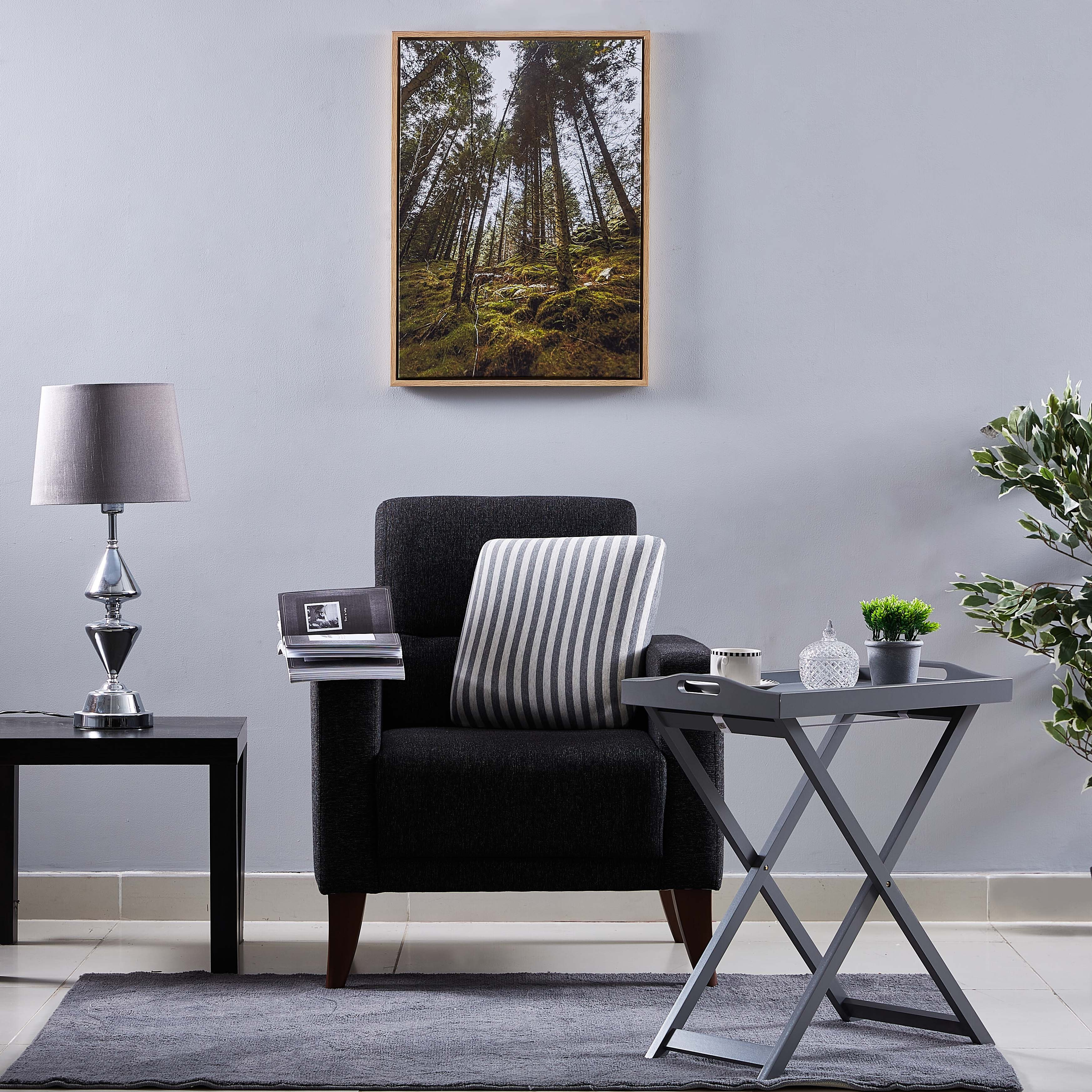 وسادة محشوة مخطّطة باسفنج حسّاس للضغط من ريلاكس- 40x40 سم-hbxlivingroom-furnishings-cushionsandcovers-filledcushions-image-3