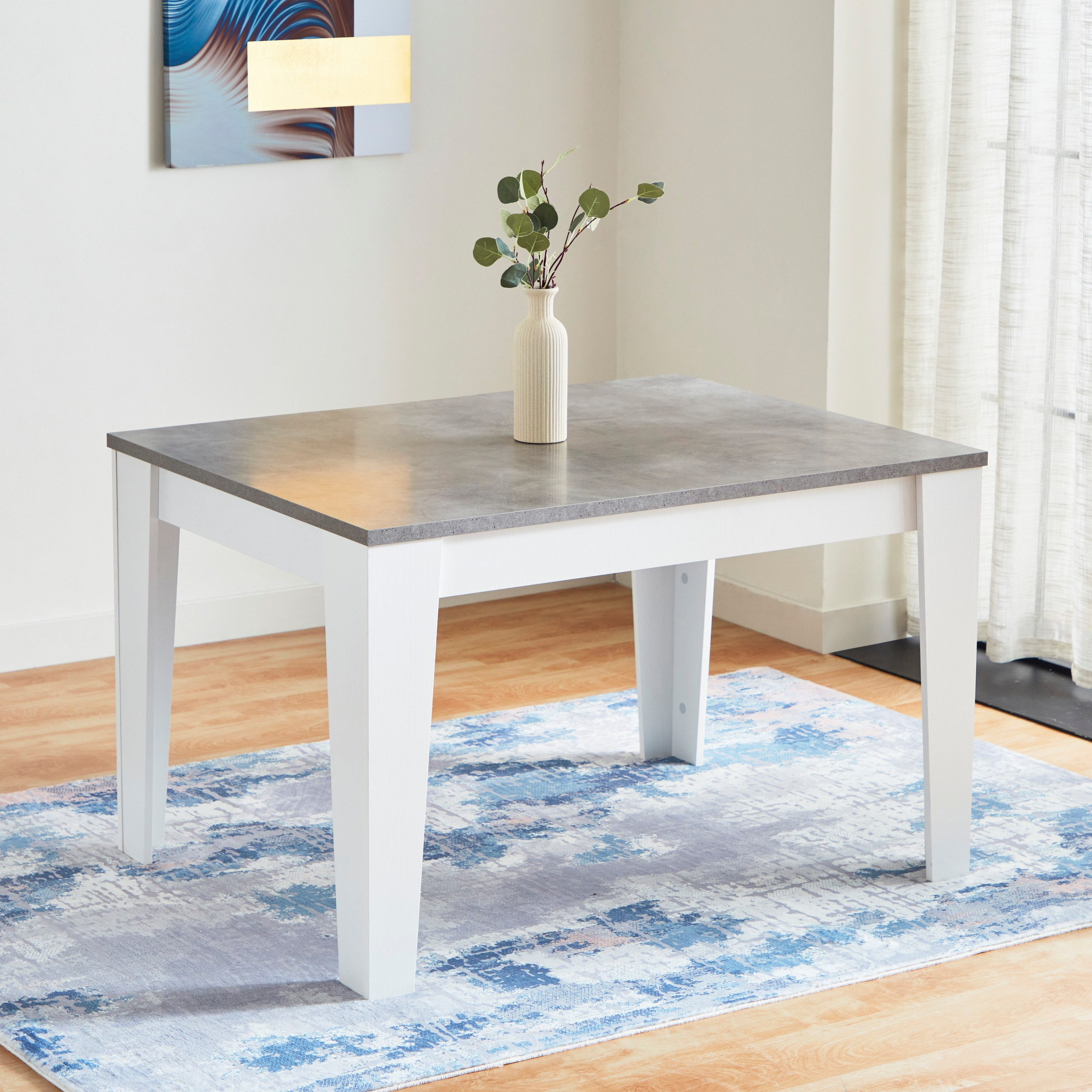Sydney 4-Seater Dining Table-hbxfurniture-diningtablesandsets-diningtables-fourseater-image-1