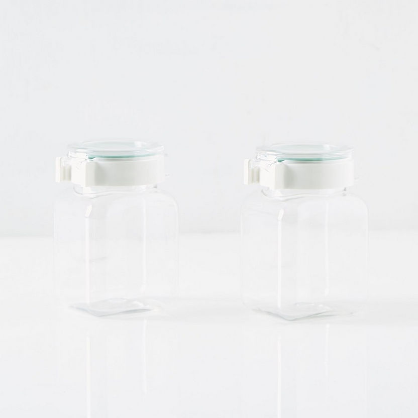 Easy Click Square Canister - Set of 2-Containers & Jars-image-3
