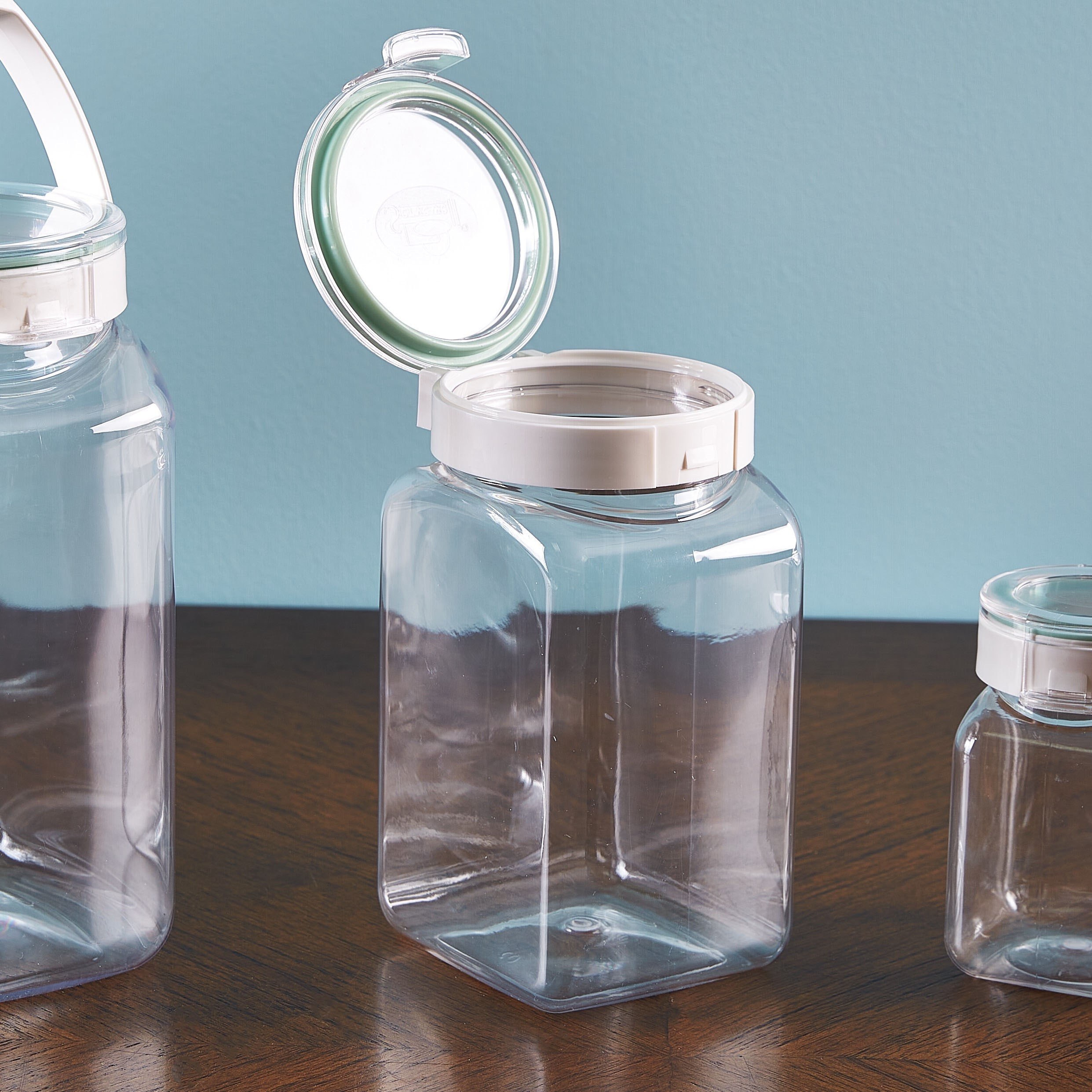 Easy Click Square Canister - 1.4 L-hbxhomeware-hbxkitchen-image-2