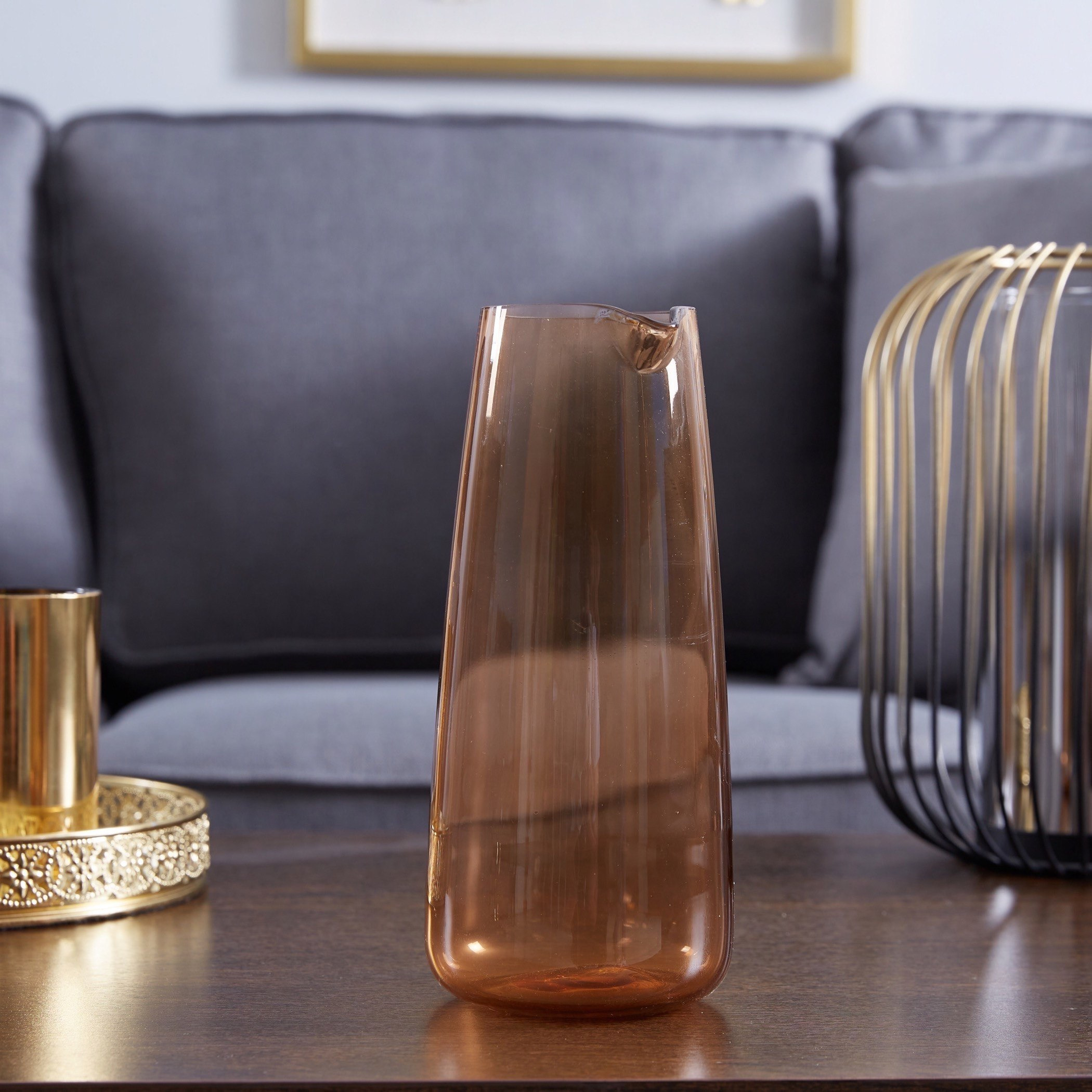 إبريق مزهرية زجاجي من ليليان - 22 سم-hbxbedroom-decorandaccessories-vases-image-1