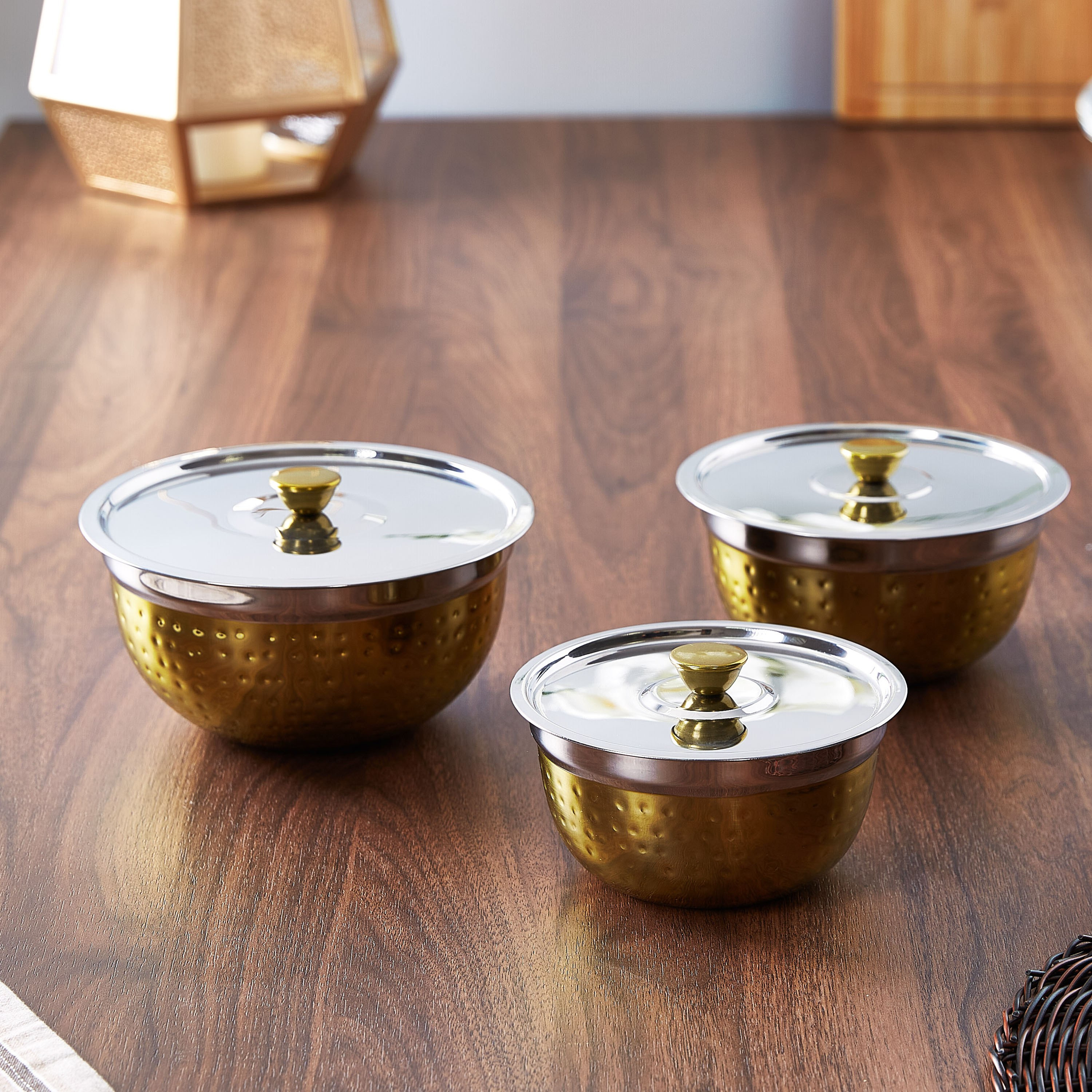 طقم تقديم مطروق 6 قطع من فيستيف-hbxdecorandfurnishings-tabletop-serveware-image-1