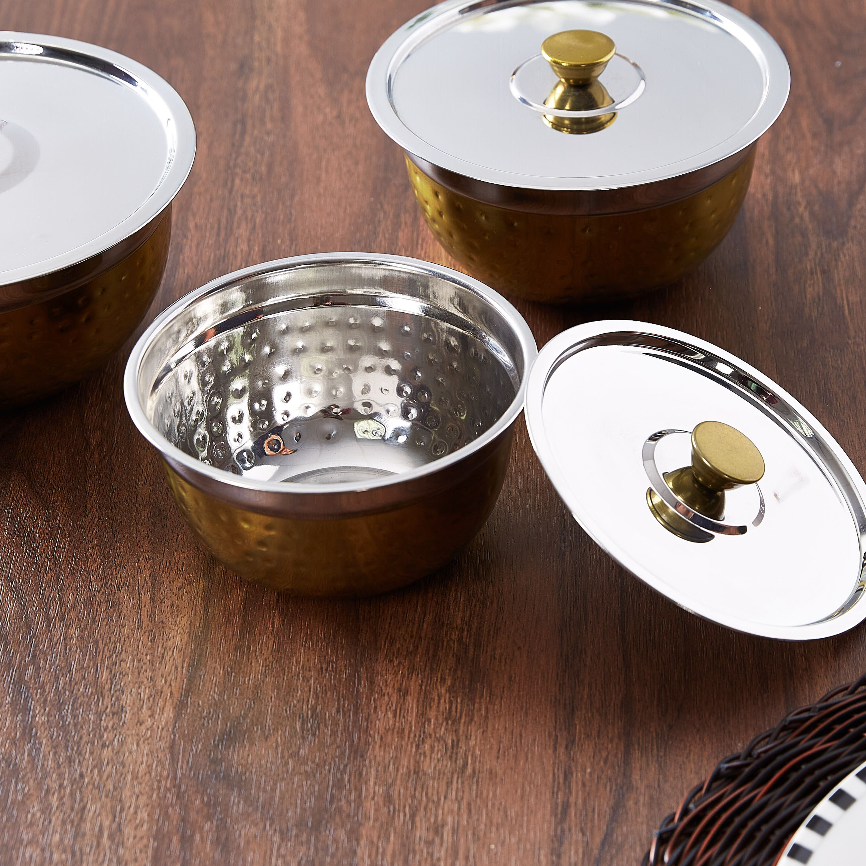 طقم تقديم مطروق 6 قطع من فيستيف-hbxdecorandfurnishings-tabletop-serveware-image-2