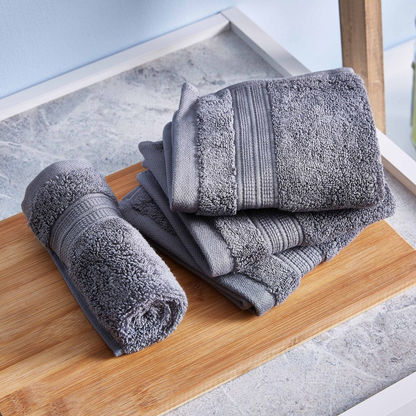 Air Rich 4-Piece Face Towel Set - 30x30 cm-Bathroom Textiles-image-0