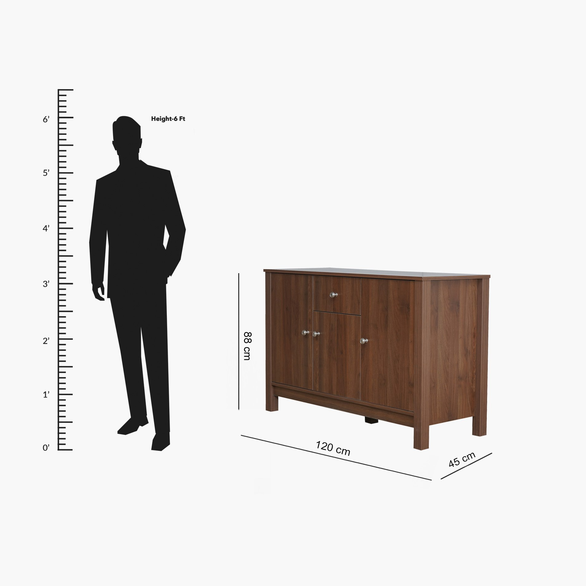 خزانة جانبية بدرج و3 أبواب من كاجوال-hbxfurniture-diningroom-buffetsandsideboards-image-8