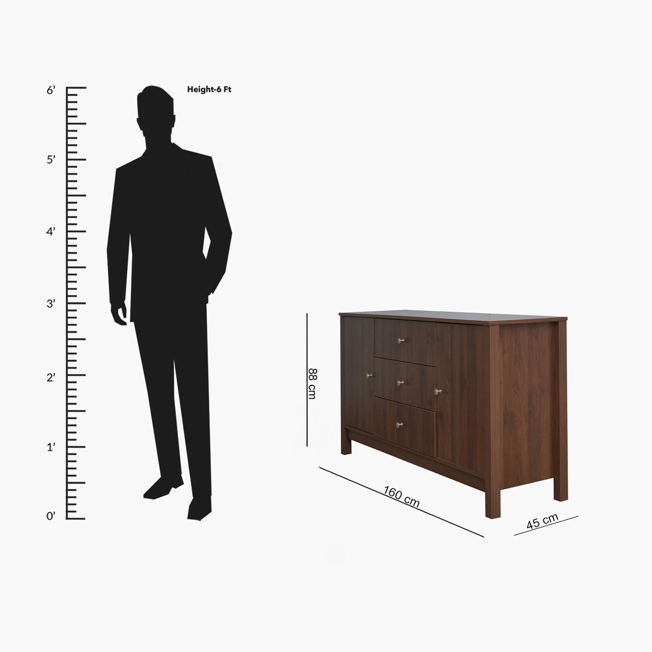 وحدة تخزين بـ3 أدراج وبابين من كاجوال-hbxfurniture-diningroom-buffetsandsideboards-image-8