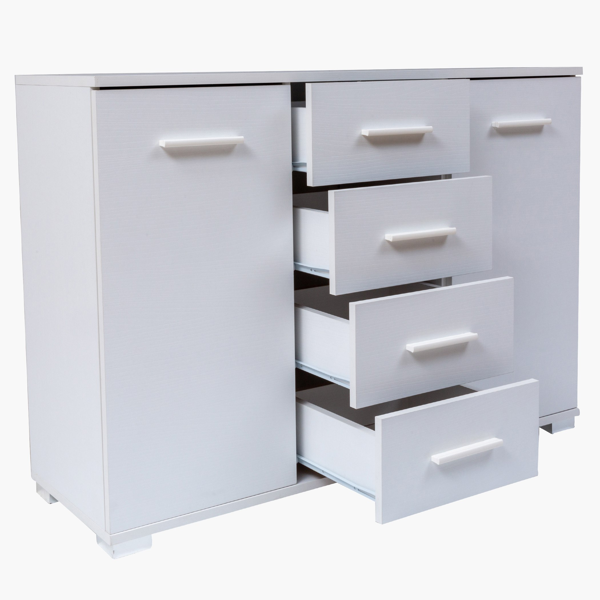 خزانة جانبية ببابين و4 أدراج من ميكس ماتش-hbxfurniture-diningroom-buffetsandsideboards-image-3