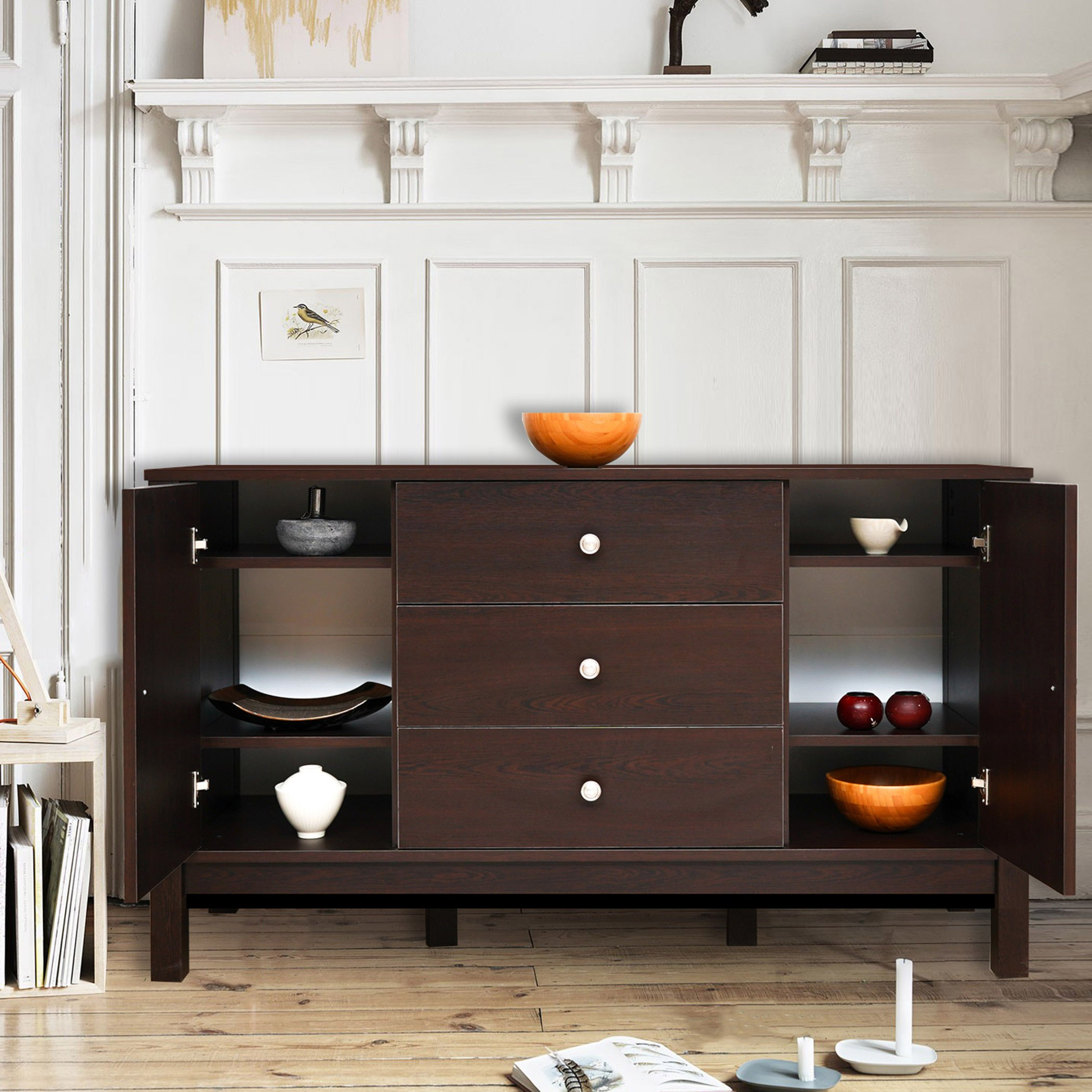 وحدة تخزين بـ3 أدراج ببابين من مونتويا-hbxfurniture-diningroom-buffetsandsideboards-image-1