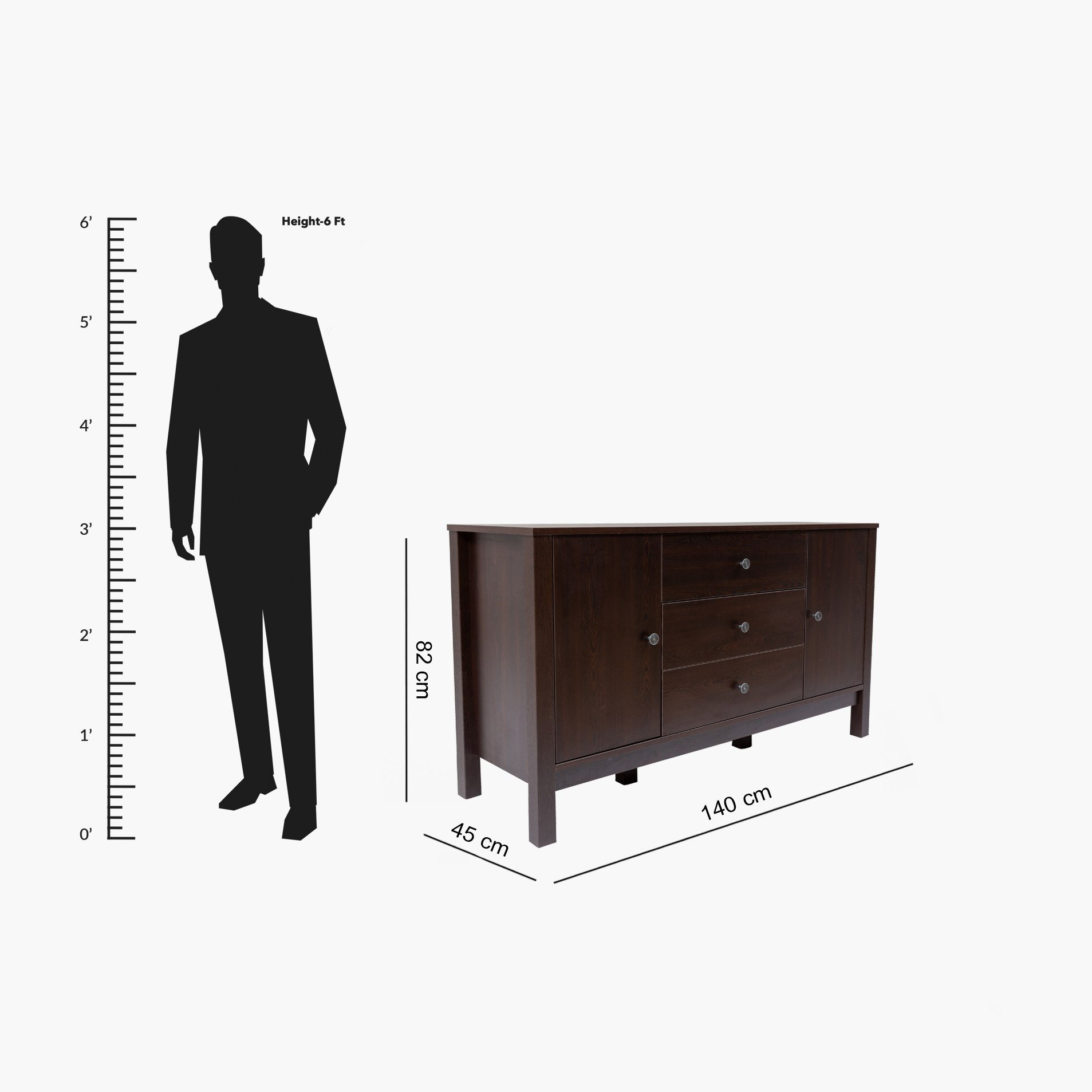 وحدة تخزين بـ3 أدراج ببابين من مونتويا-hbxfurniture-diningroom-buffetsandsideboards-image-8