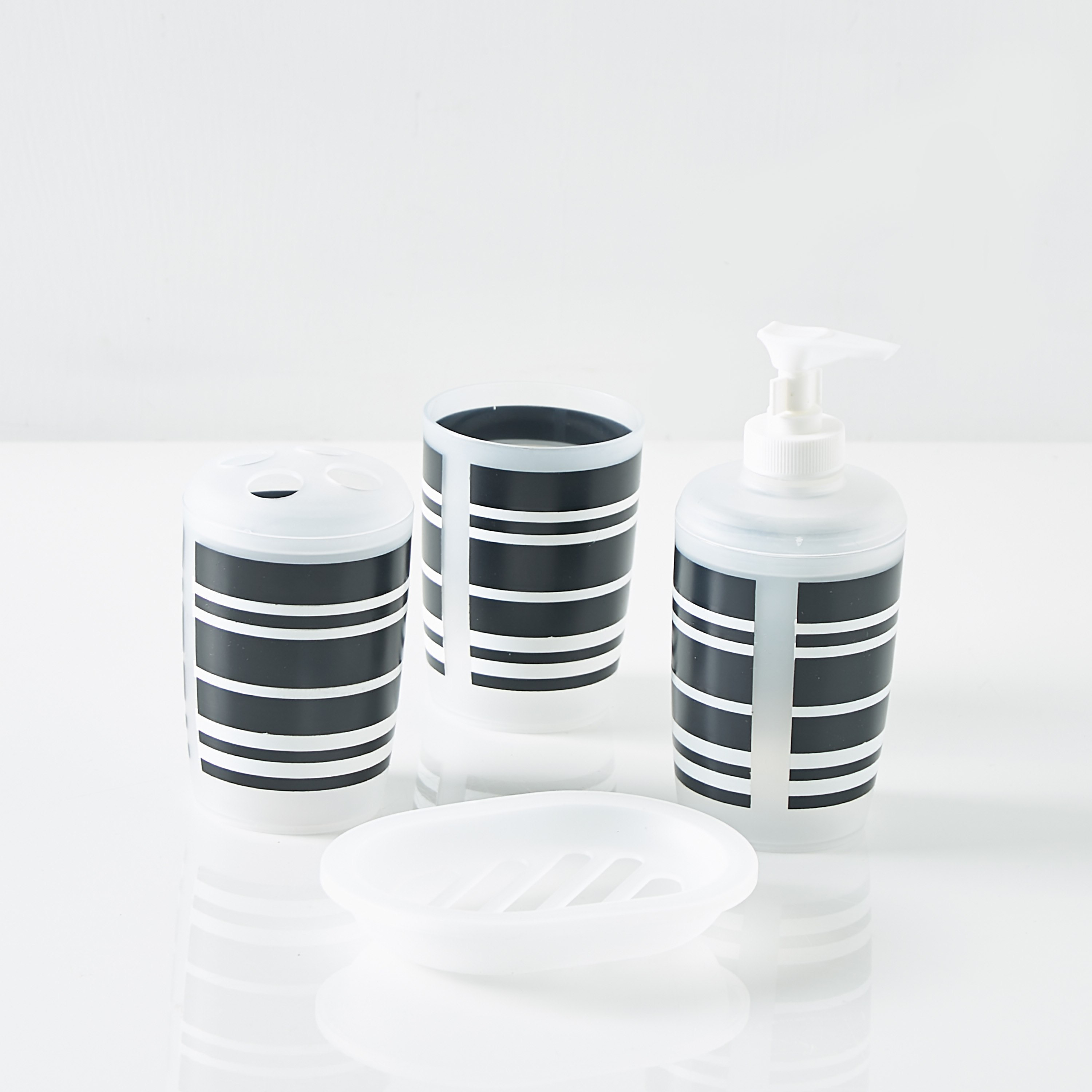 طقم اكسسوارات حمام مخطط - 4 قطع-PROMO_HB_AE_B1G1_250925-image-4