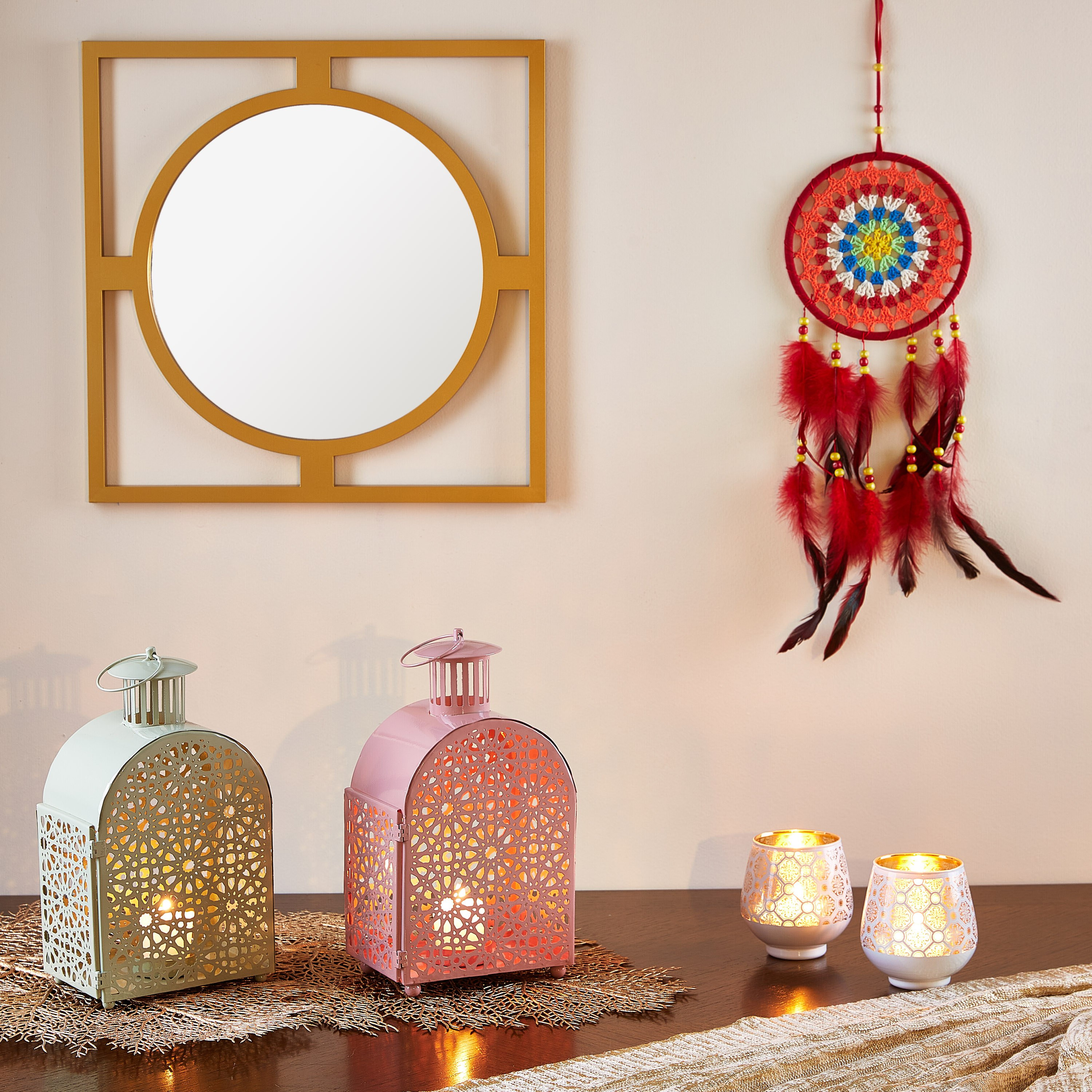 حامل شموع زجاجي مع صندوق من أورا - طقم من قطعتين-hbxlivingroom-decorandaccessories-candleholders-image-4