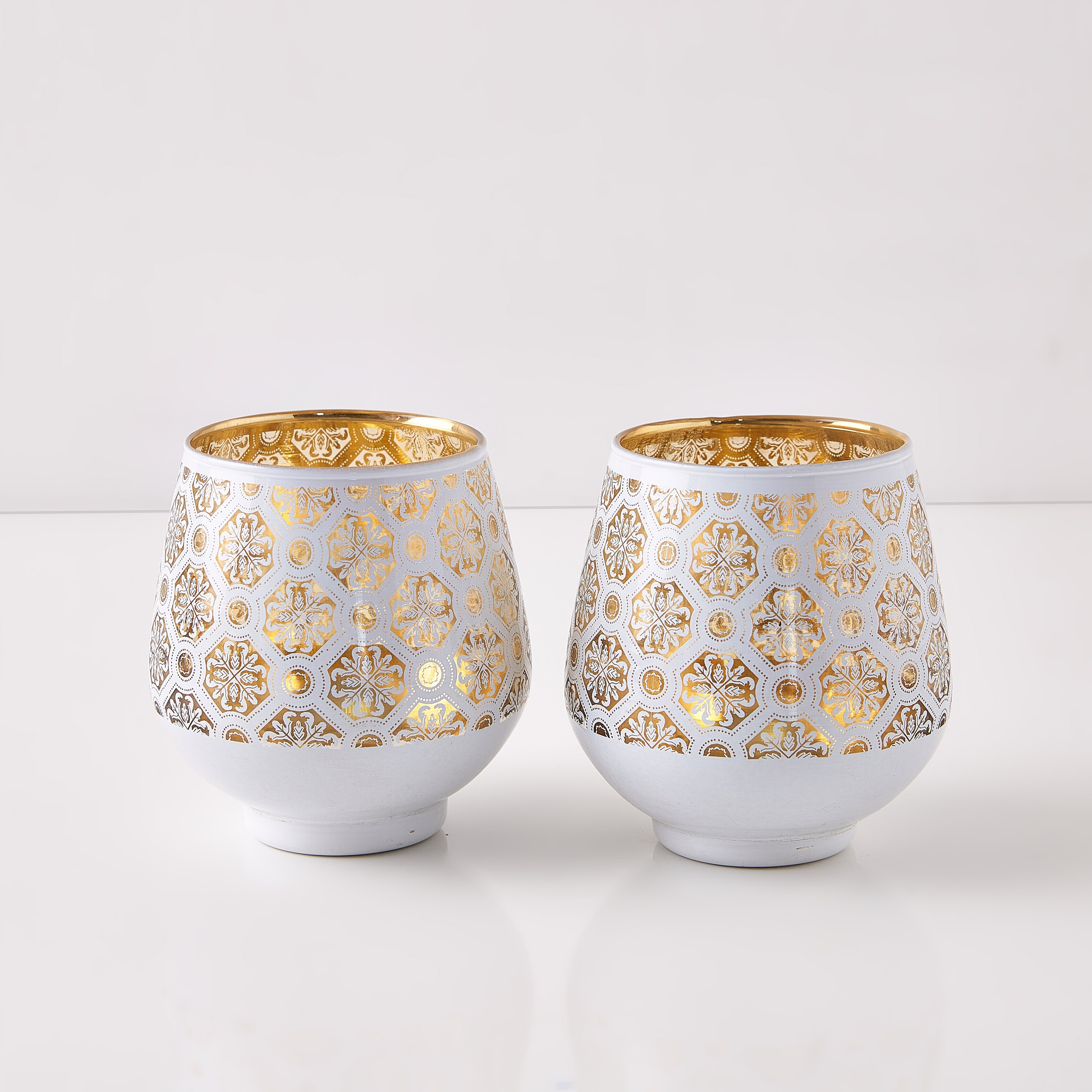 حامل شموع زجاجي مع صندوق من أورا - طقم من قطعتين-hbxlivingroom-decorandaccessories-candleholders-image-5