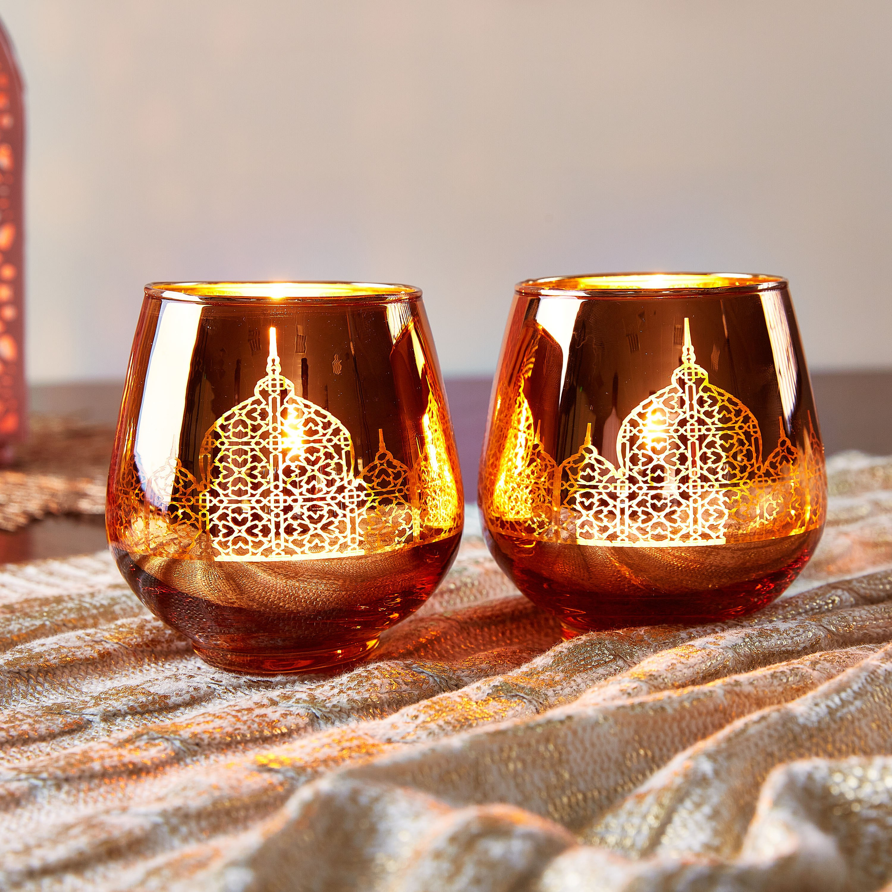 Aura Mosque Candle Holder - Set of 2-hbxlivingroom-decorandaccessories-candleholders-image-1