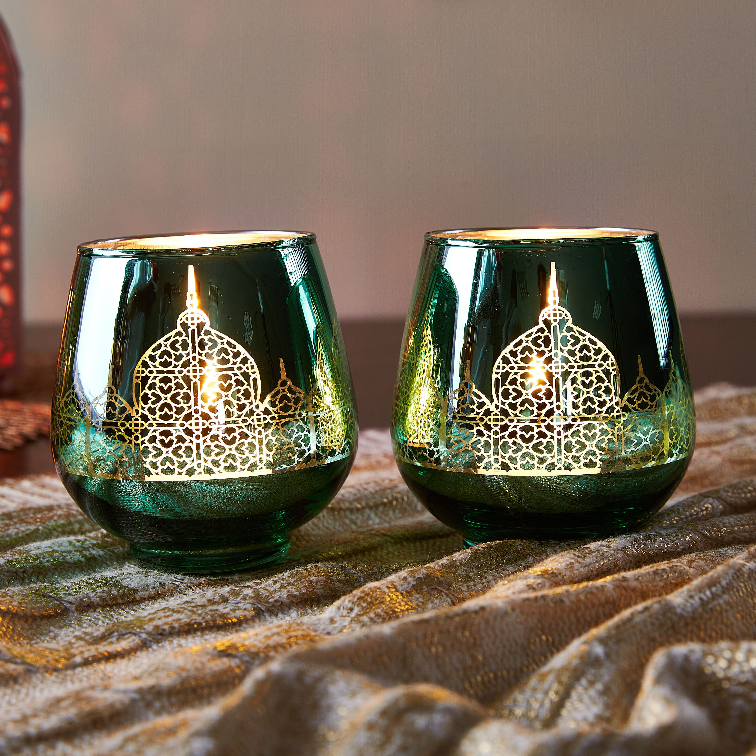 Aura Mosque Candle Holder - Set of 2-hbxlivingroom-decorandaccessories-candleholders-image-1