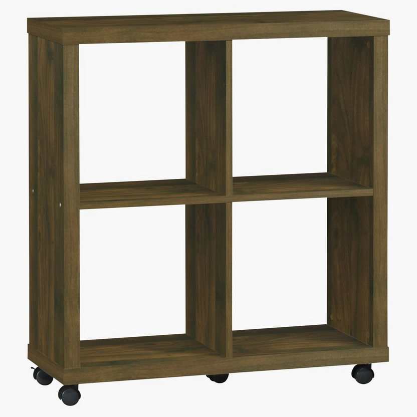 Costagat 4 Cube Divider with Swivel Wheels-Book Cases-image-0