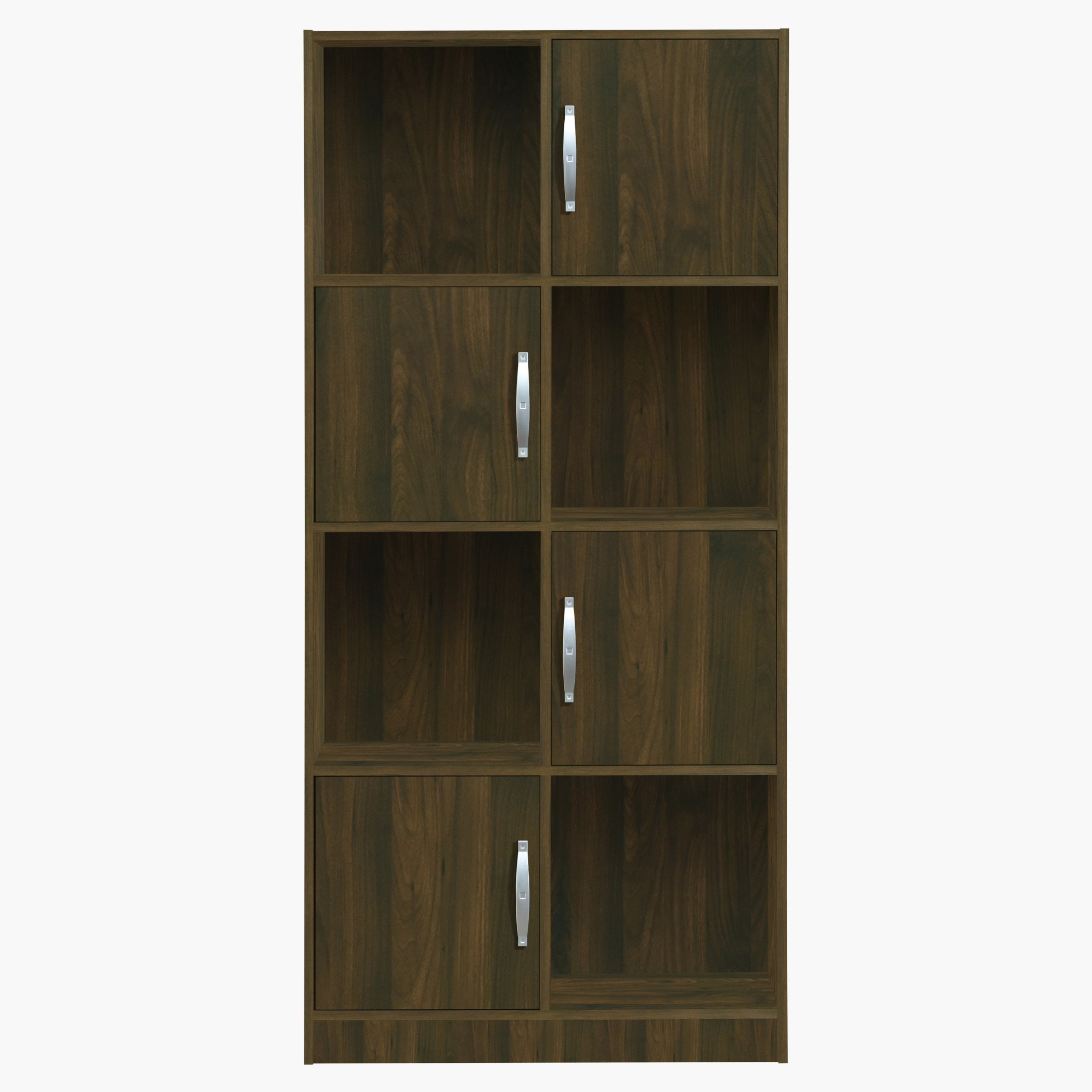 خزانة كتب بـ4 أبواب من أوسلو أكسفورد - 80x30x174 سم-hbxfurniture-office-bookcases-image-2