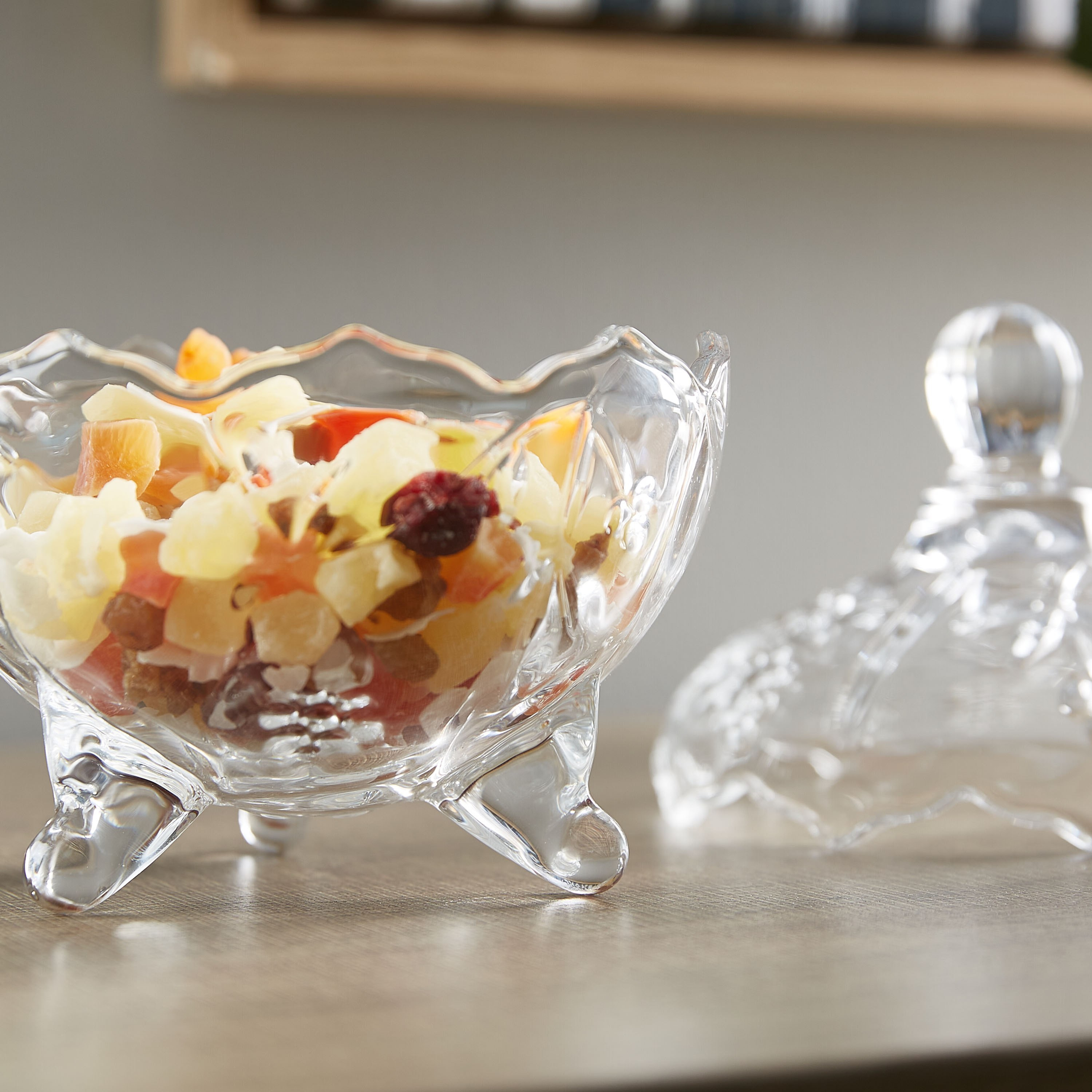 وعاء حلوة كريستال مع غطاء - 10 سم-hbxdecorandfurnishings-tabletop-serveware-image-3