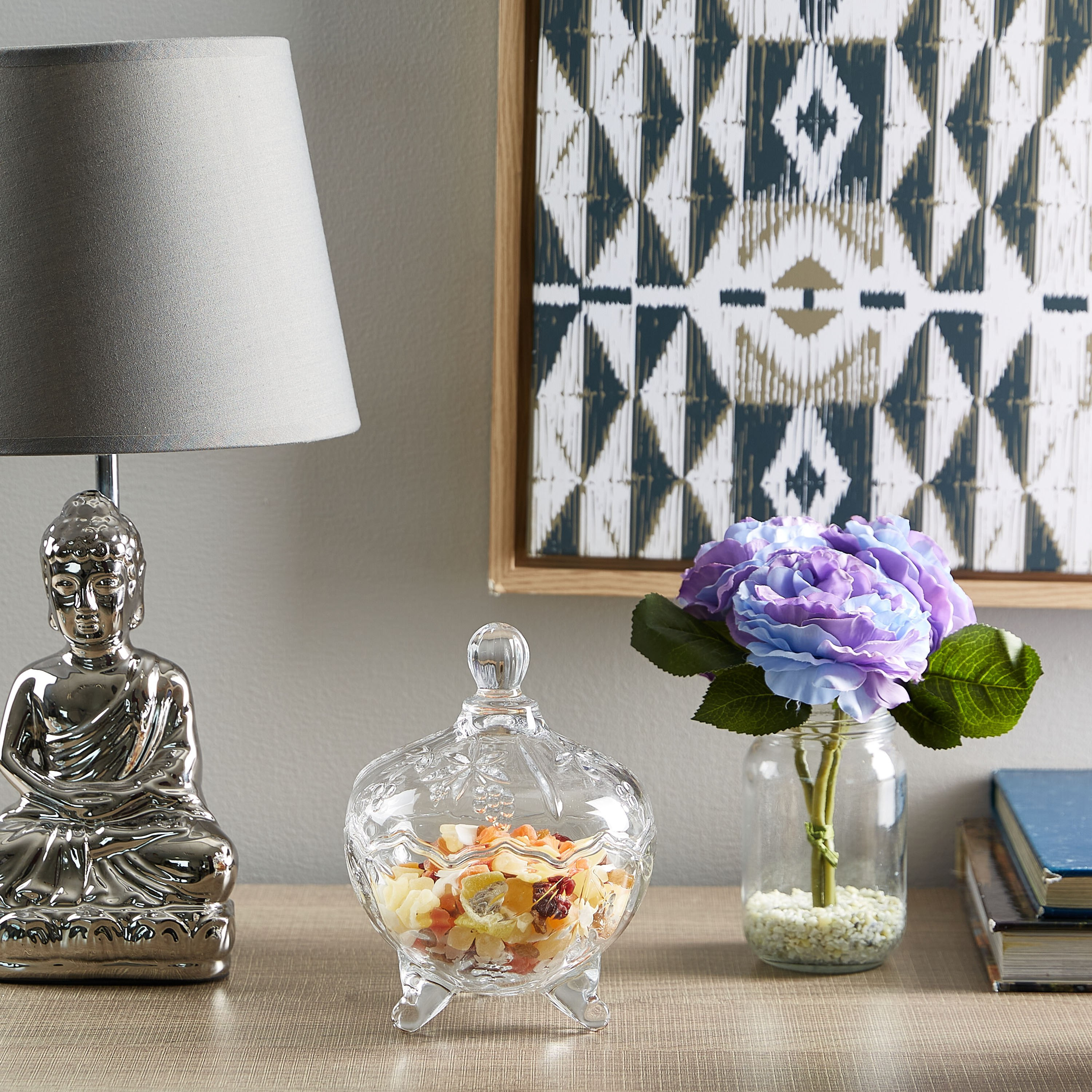 وعاء حلوة كريستال مع غطاء - 10 سم-hbxdecorandfurnishings-tabletop-serveware-image-4
