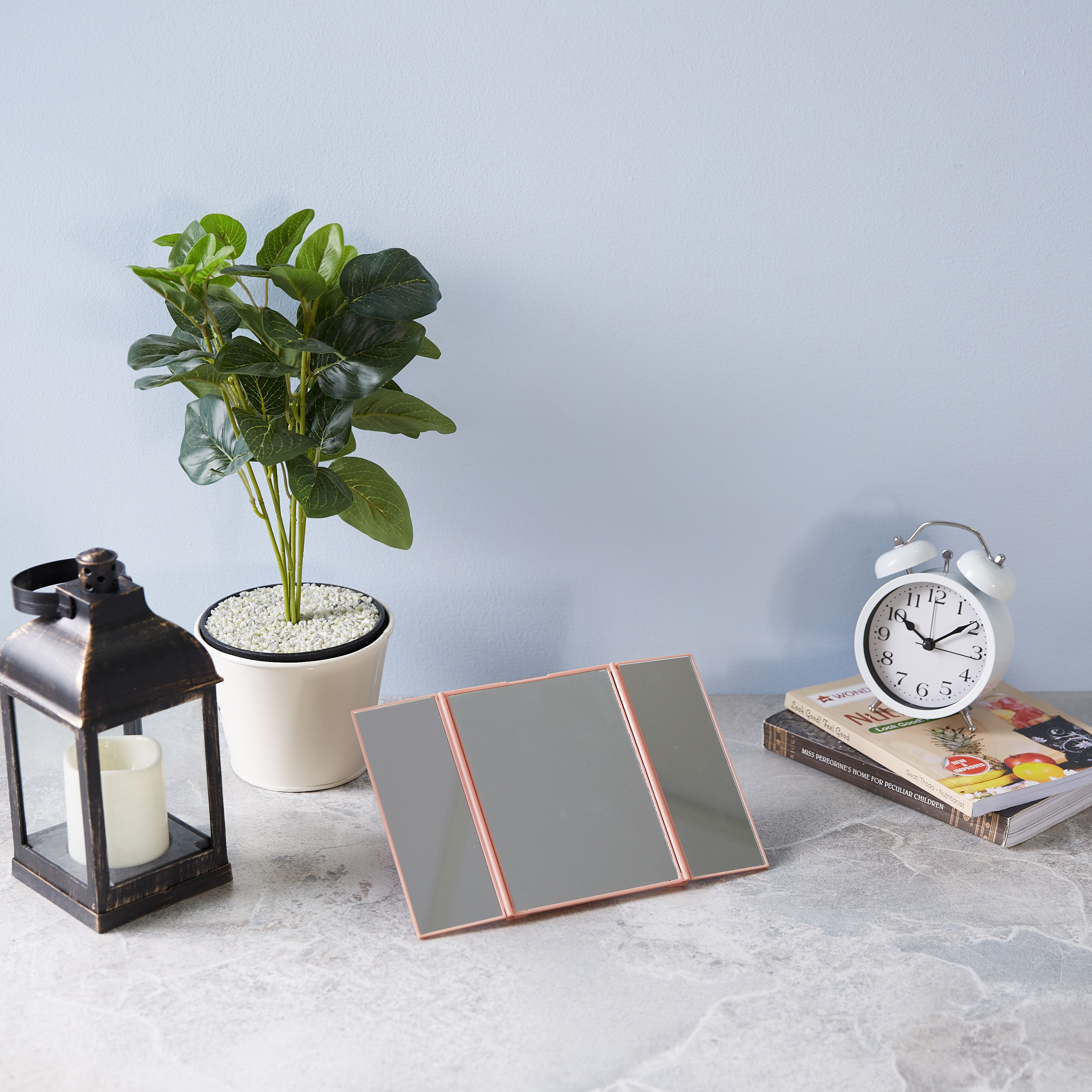 مرآة على شكل كتاب من هيبسو- 16x12x1 سم-hbxdecorandfurnishings-homeaccessories-novelties-image-4