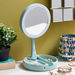 HBSO Foldable Round Mirror with LED - 16x5x1 cm-Mirrors-thumbnail-0