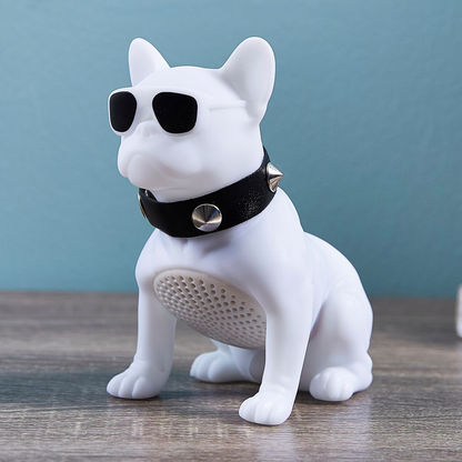 HBSO Pug Dog Shaped Bluetooth Speaker