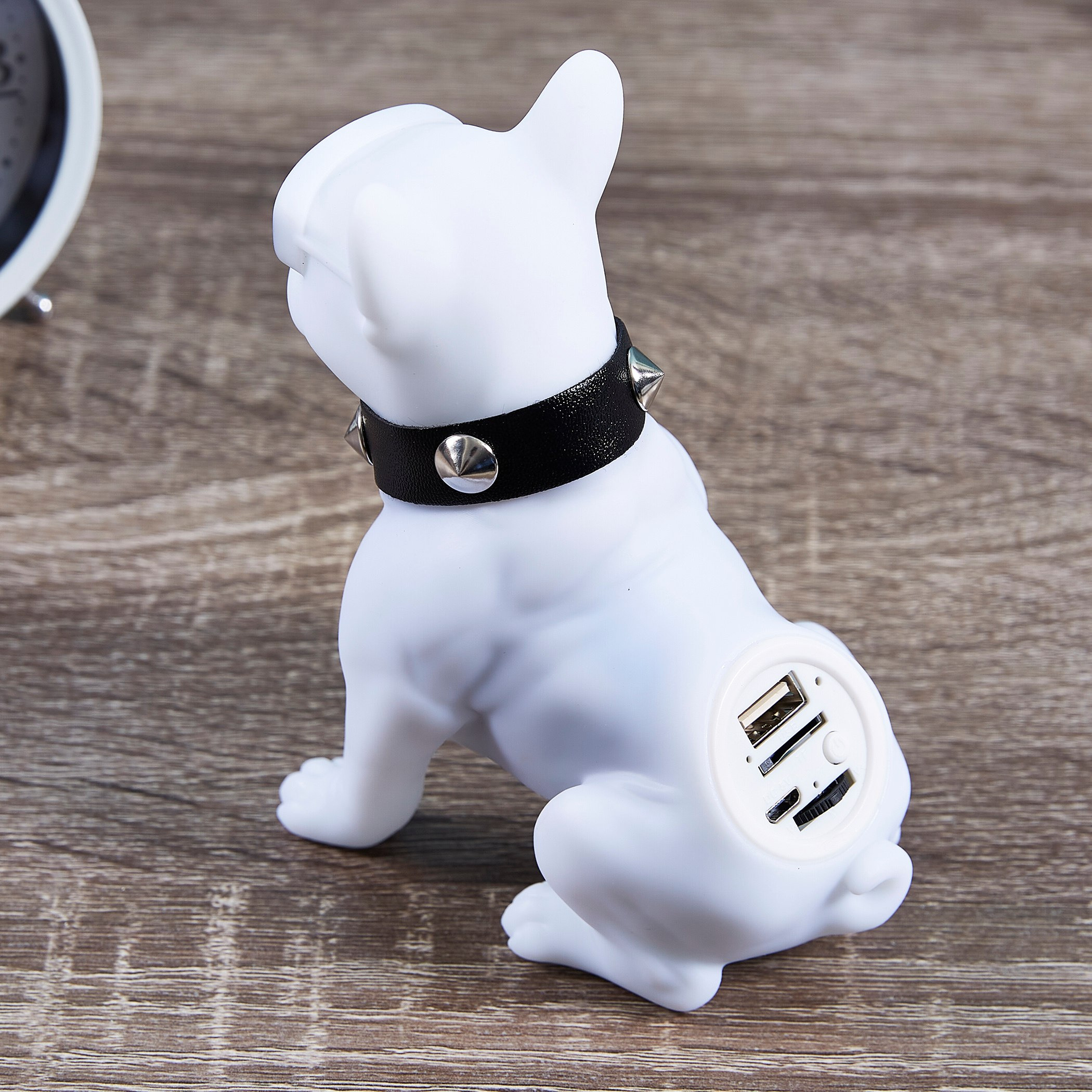 HBSO Pug Dog Shaped Bluetooth Speaker-hbxdecorandfurnishings-homeaccessories-novelties-image-4