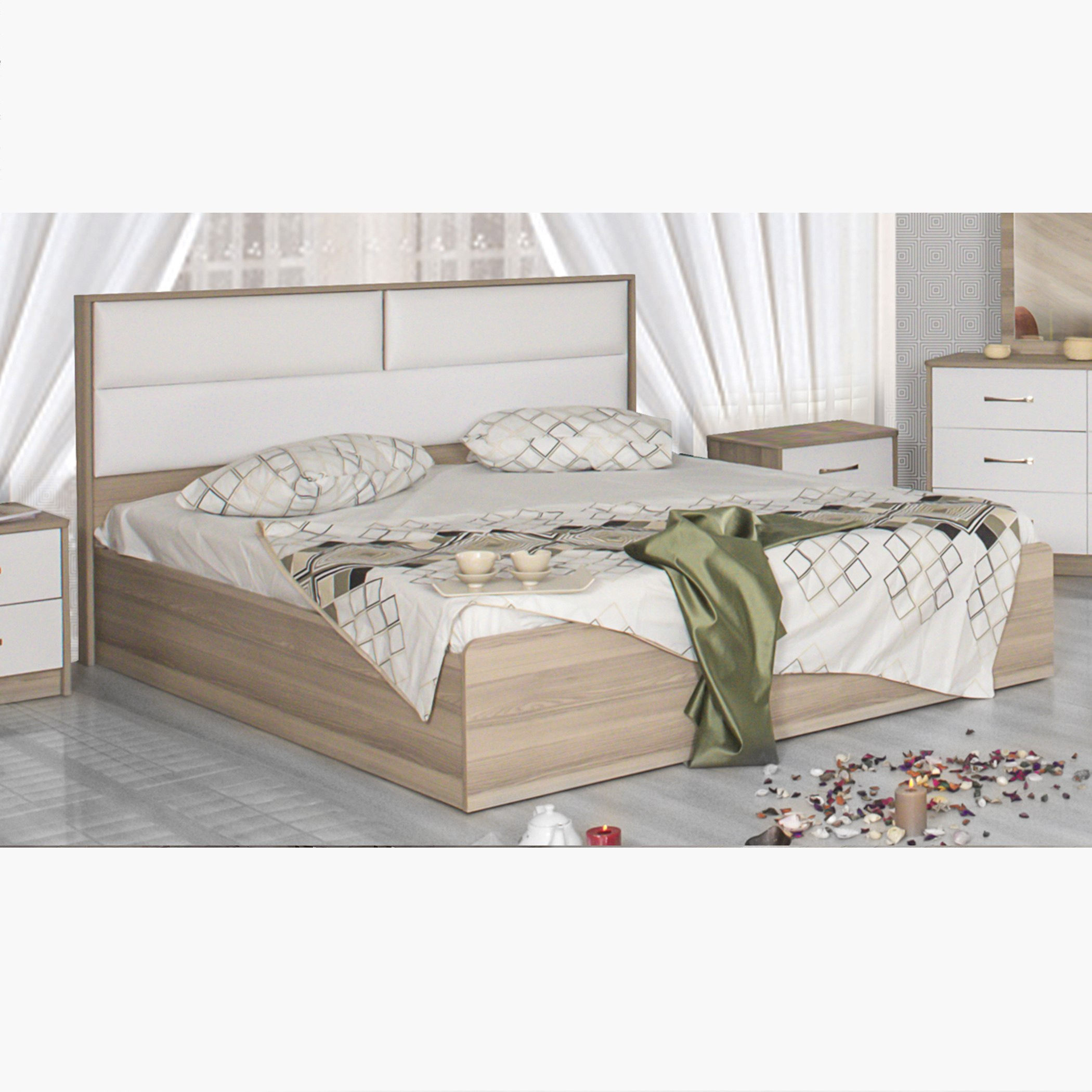 سرير كينج من لارا -180x200 سم-hbxfurniture-bedsandbedsets-beds-king-image-1