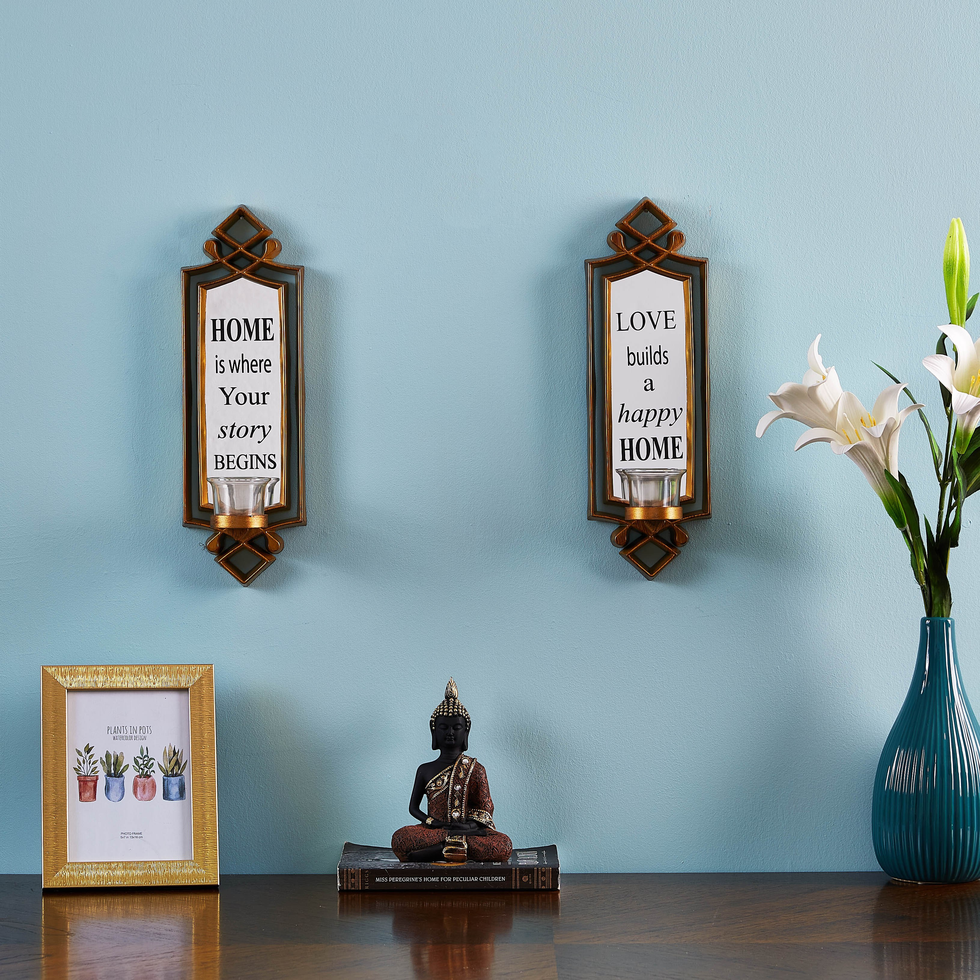 Happy Wall Sconce with Tealight Candle Holder - Set of 2-hbxlivingroom-decorandaccessories-candleholders-image-6