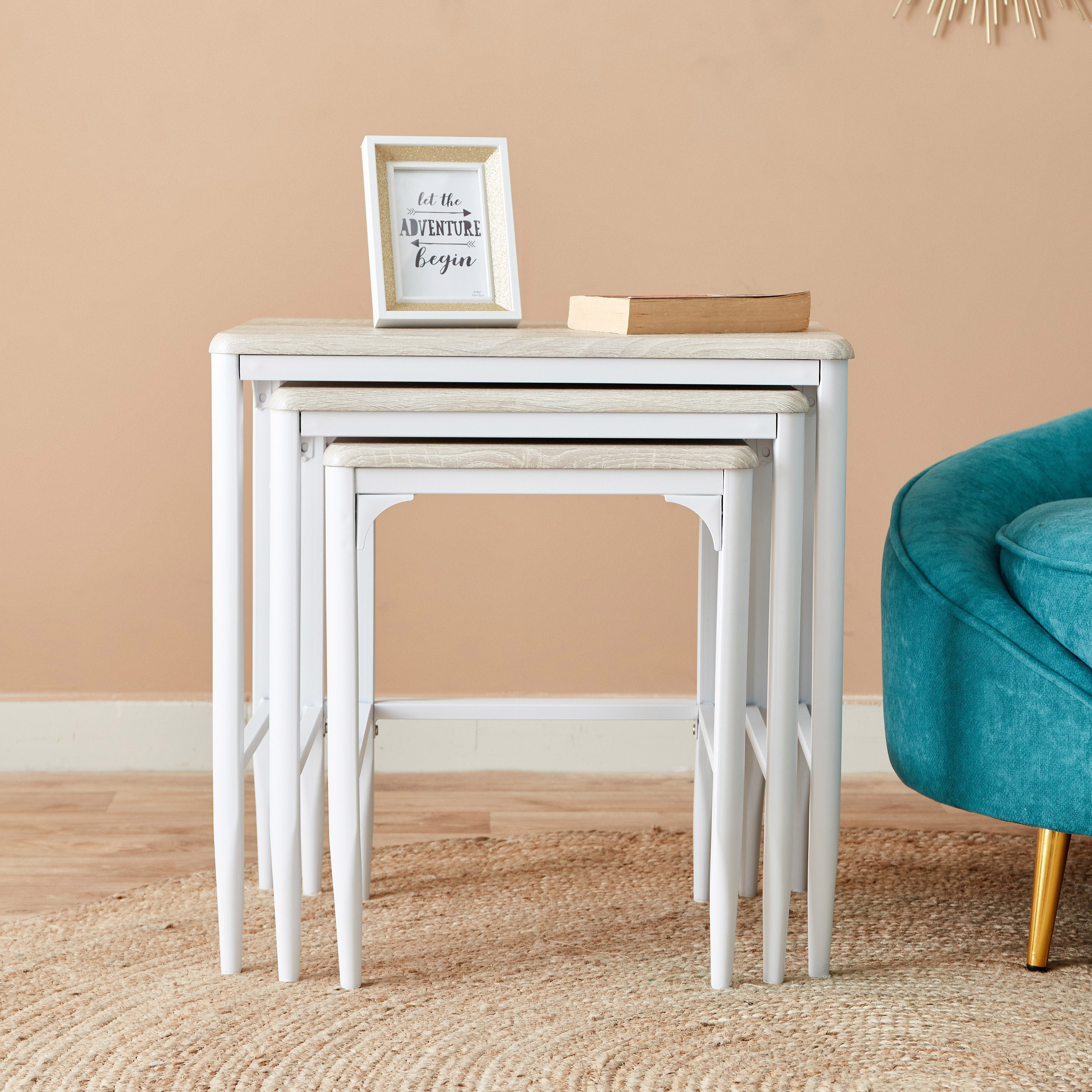 طقم طاولات متداخلة من كوبر - 3 قطع-hbxfurniture-livingroom-nestingtables-image-3