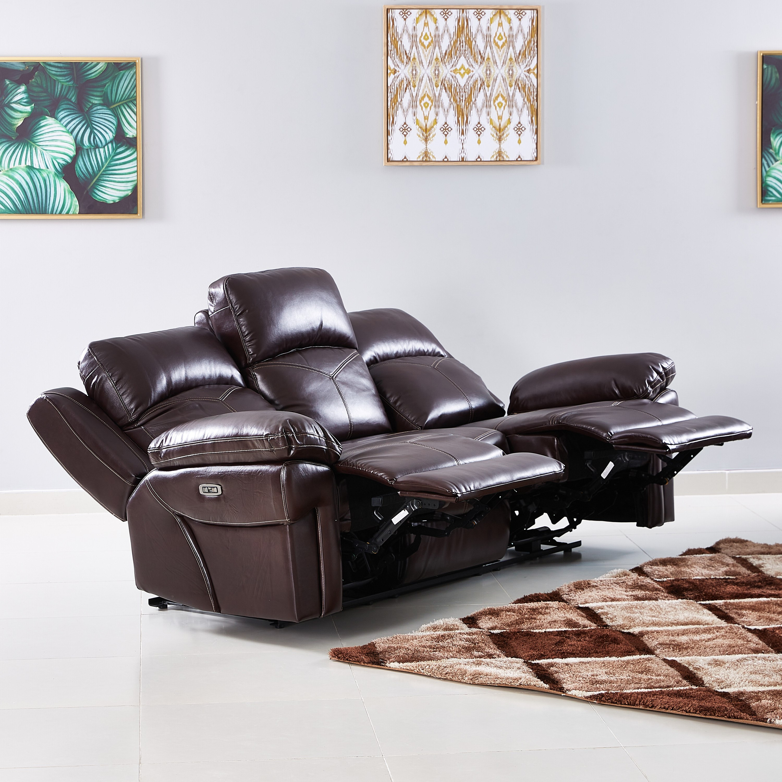 Clark cheap reclining sofa