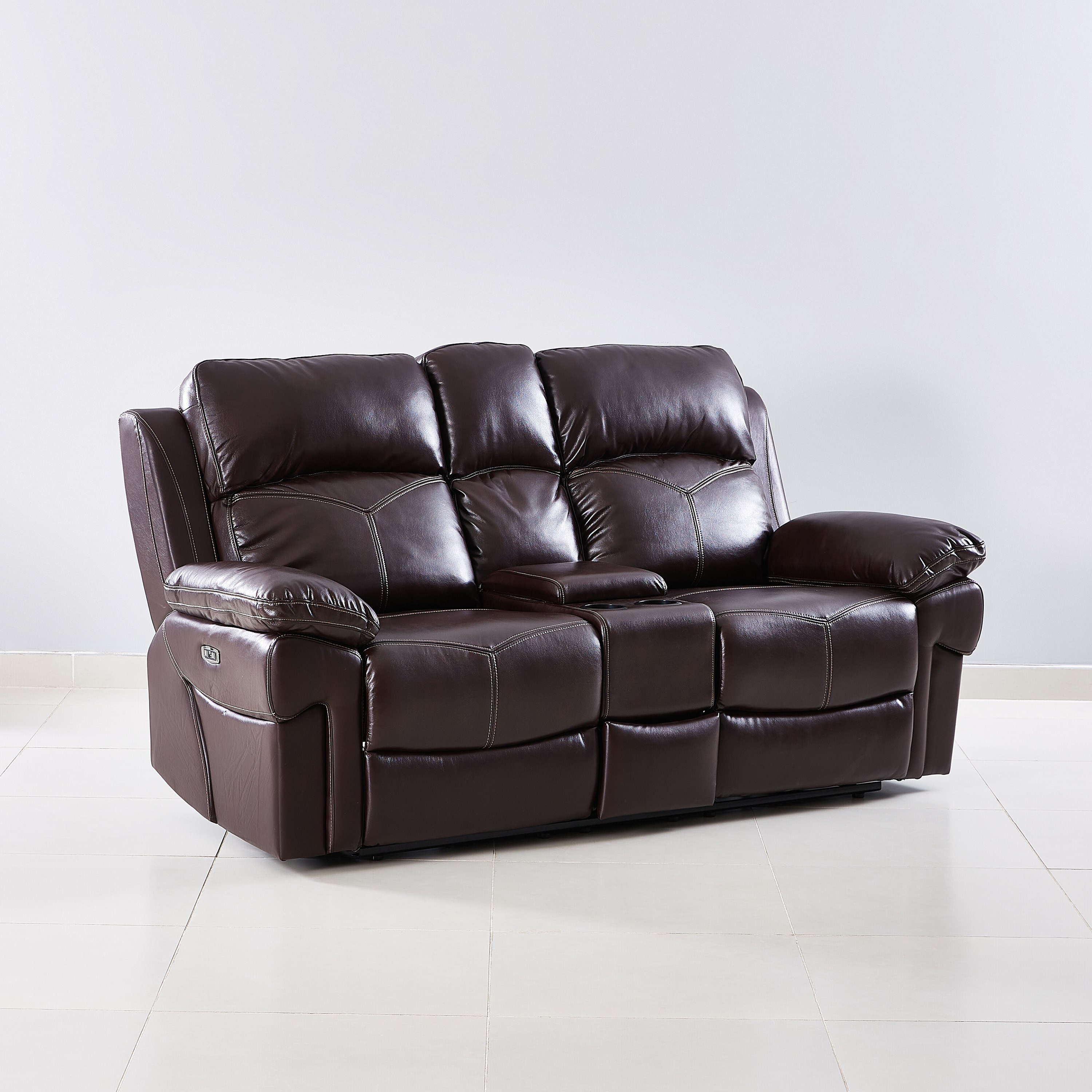 Double shop power recliner