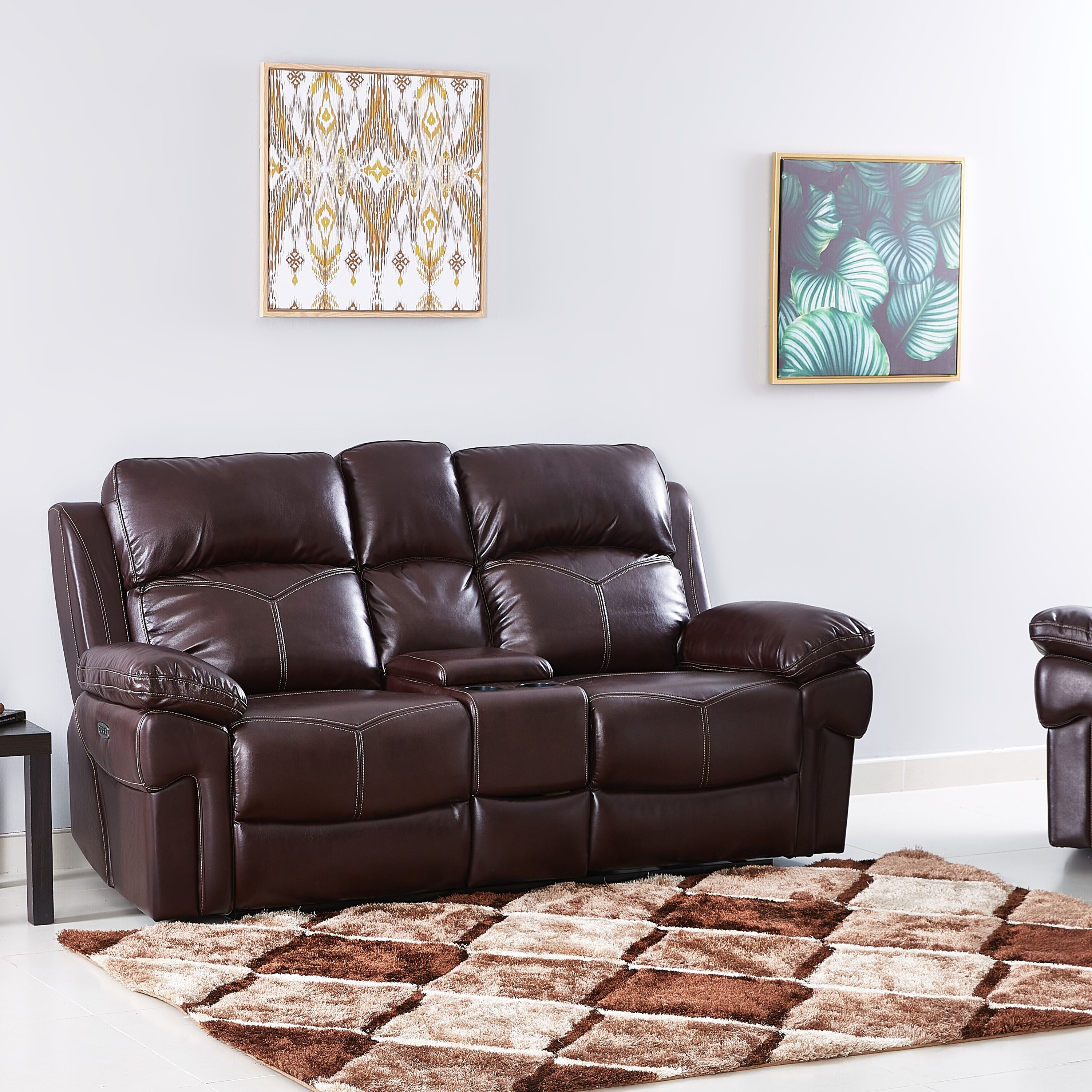 Double shop power recliner