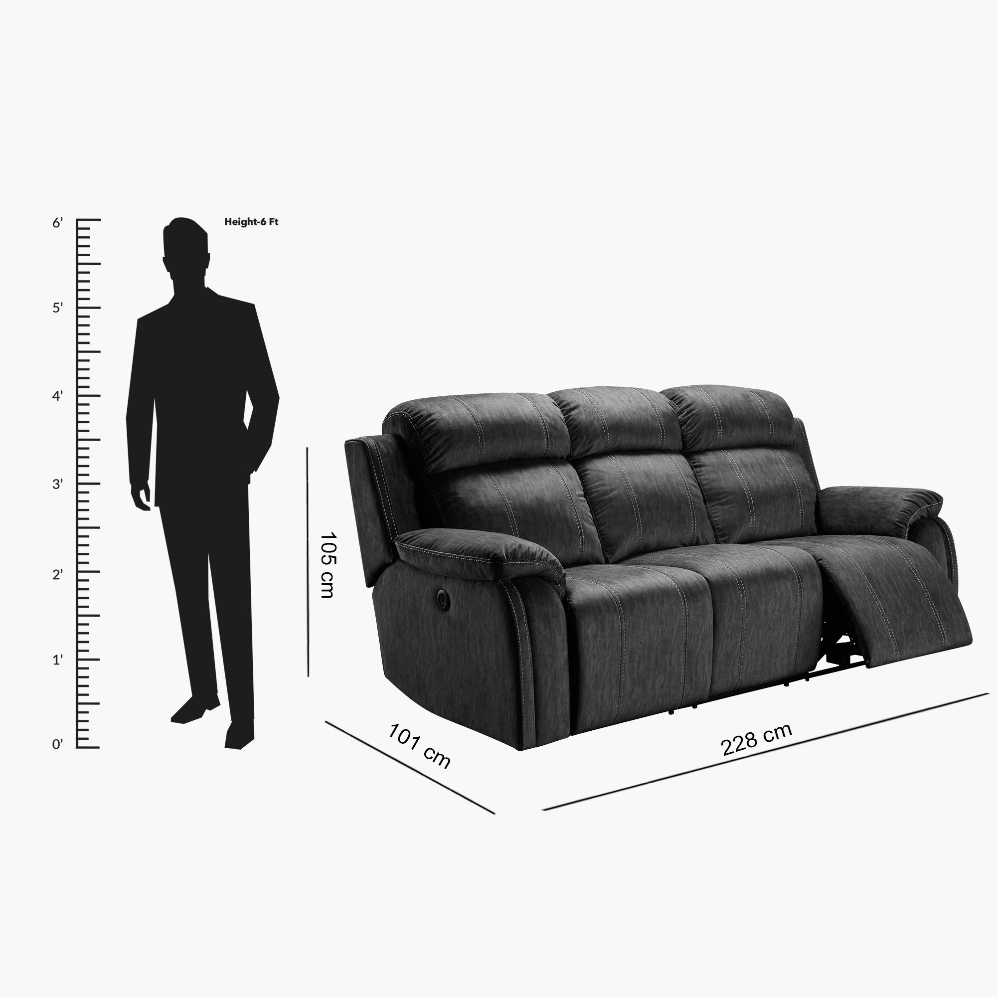 كنبة قابلة للضبط تتحرك كهربائيا بـ 3 مقاعد من لينكولن-hbxlivingroom-sofasandarmchairs-sofas-image-6