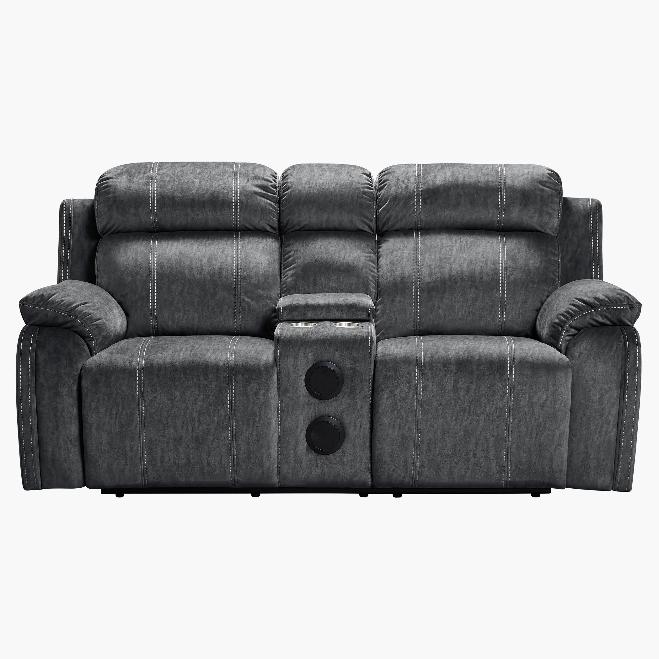 كنبة استرخاء مقعدين قابلة للّضبط بقدرة تحريك مع كونسول من لينكولن-hbxlivingroom-sofasandarmchairs-sofas-image-1