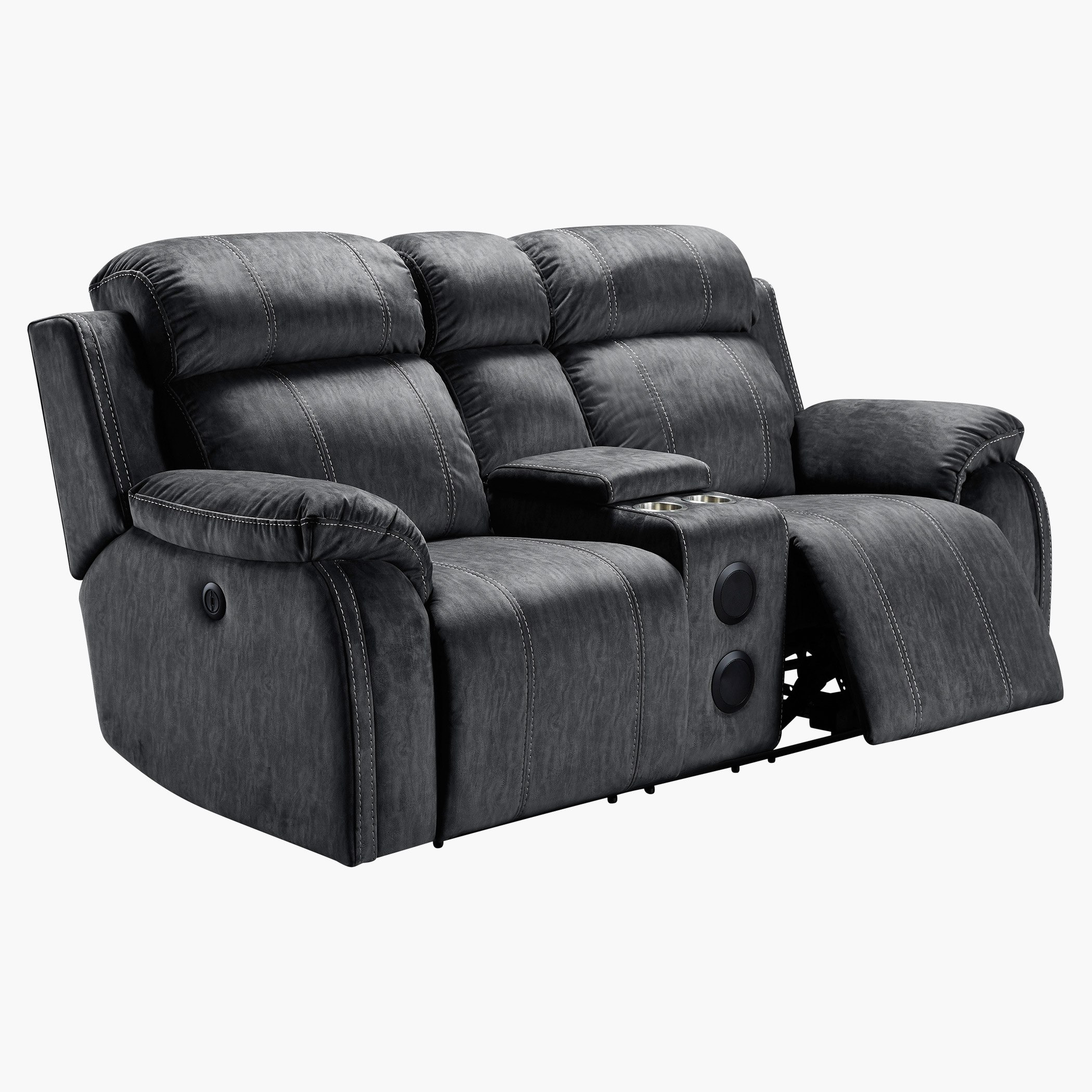 كنبة استرخاء مقعدين قابلة للّضبط بقدرة تحريك مع كونسول من لينكولن-hbxlivingroom-sofasandarmchairs-sofas-image-2