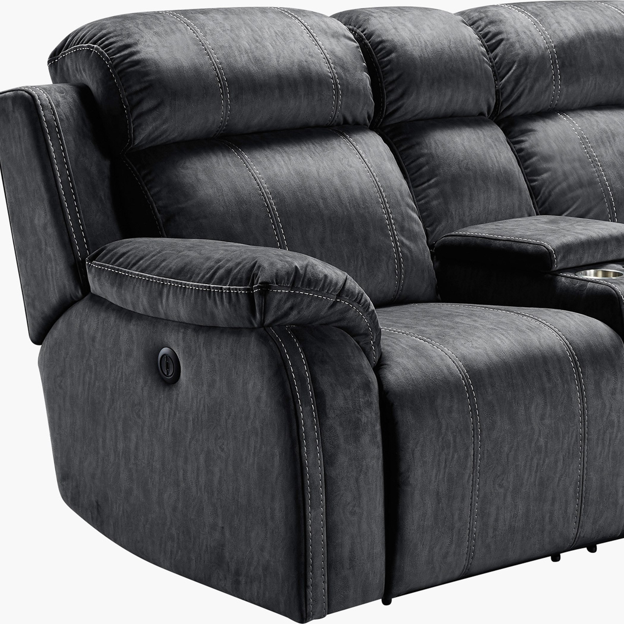 كنبة استرخاء مقعدين قابلة للّضبط بقدرة تحريك مع كونسول من لينكولن-hbxlivingroom-sofasandarmchairs-sofas-image-3