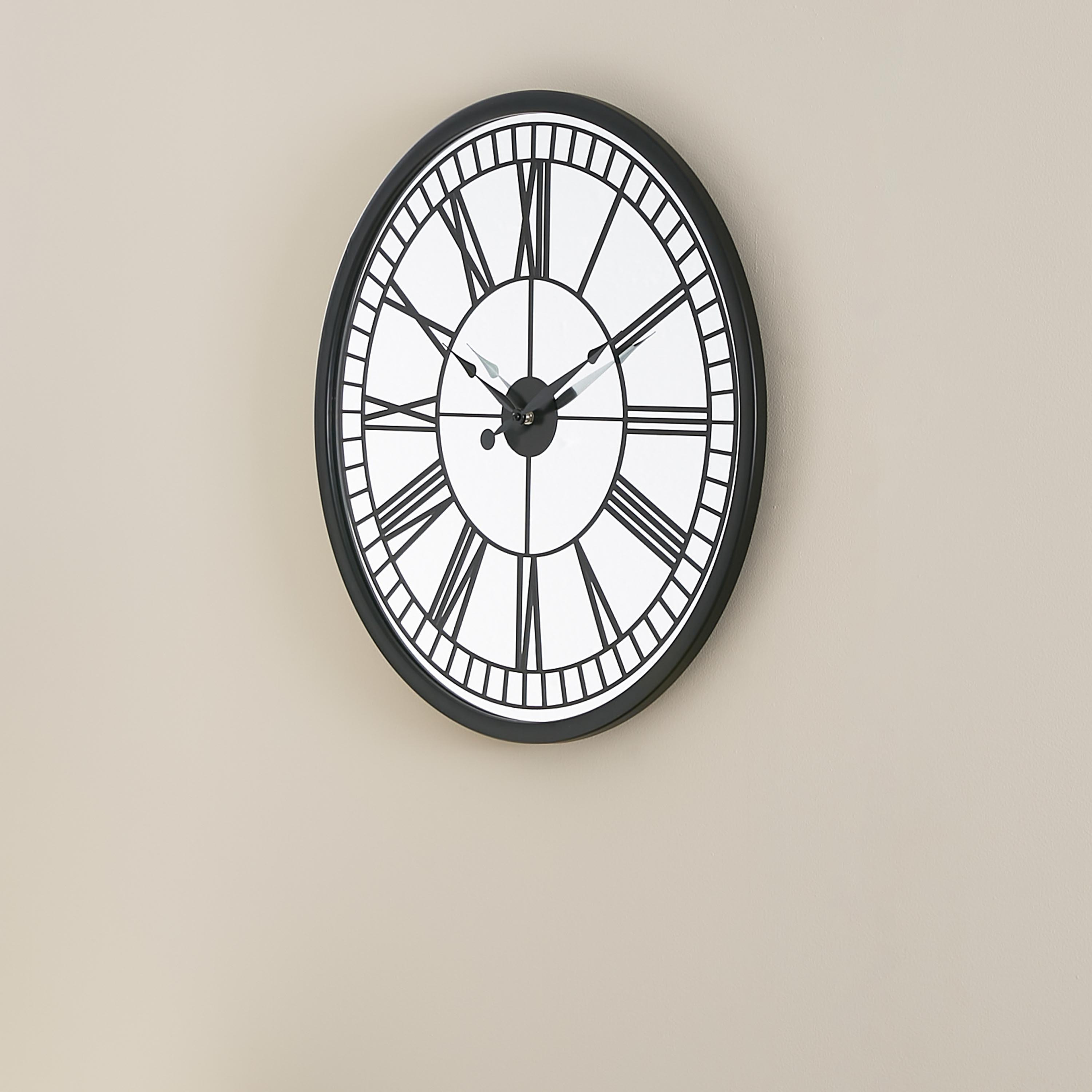 Jules Round Mirror Wall Clock - 56 cm-PROMO_HB_AE_B1G1_250925-image-2