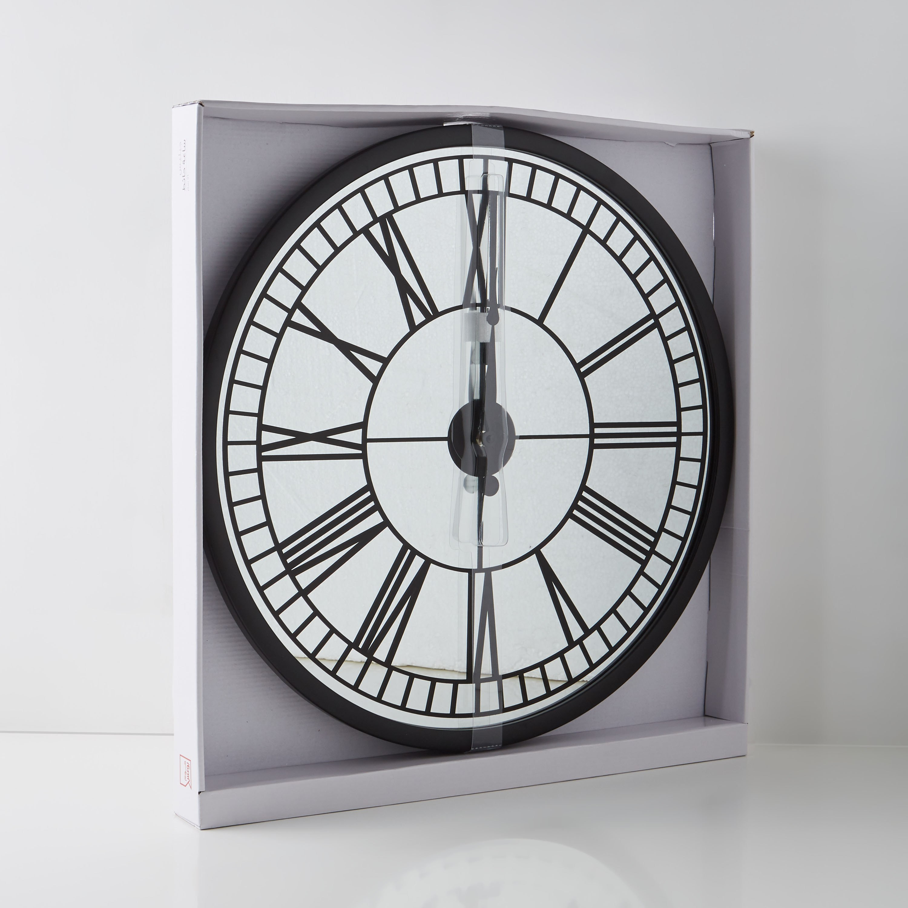 Jules Round Mirror Wall Clock - 56 cm-PROMO_HB_AE_B1G1_250925-image-5