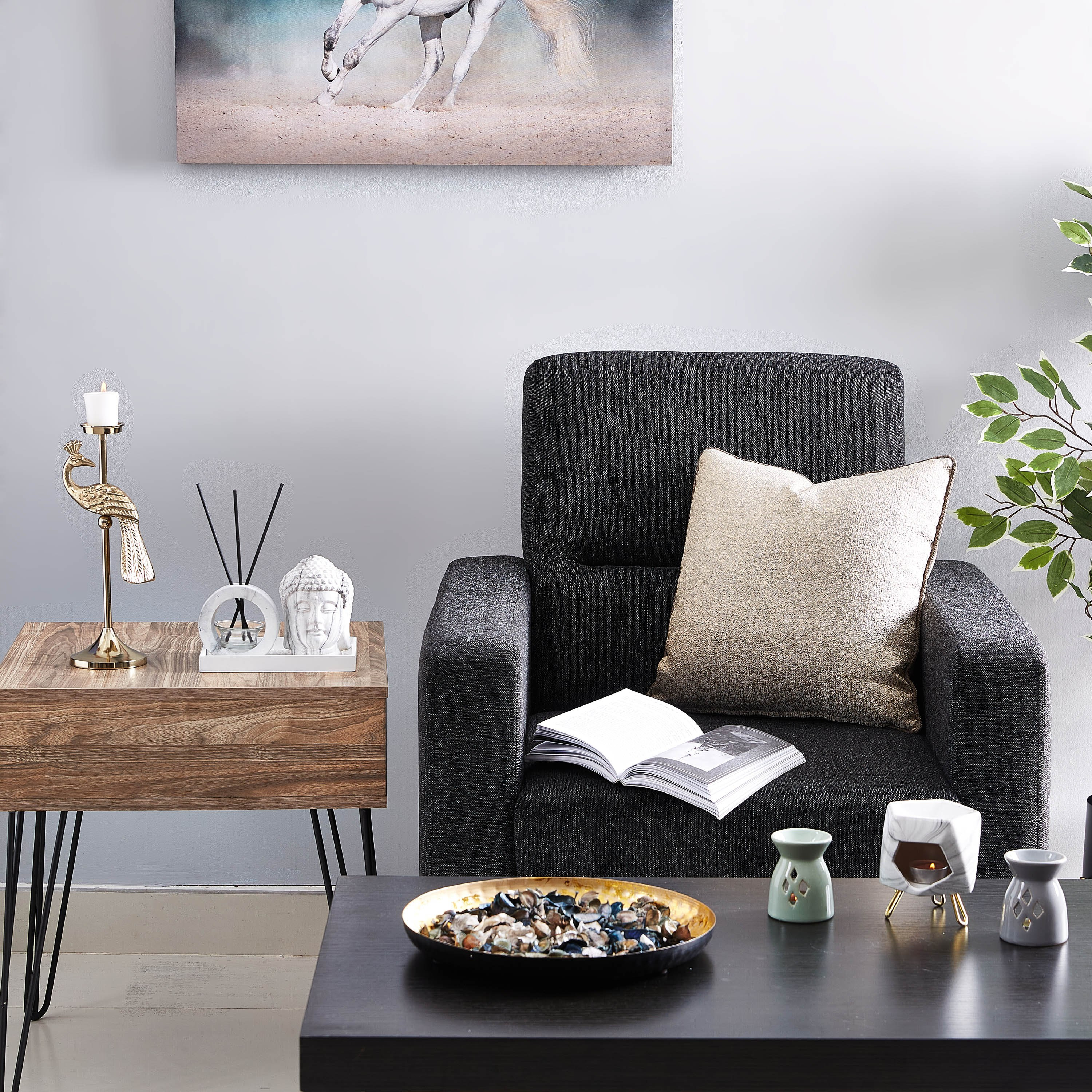 مبخرة زيت مزيّنة بتصميم خماسي-hbxbedroom-homefragrance-oilburners-image-3