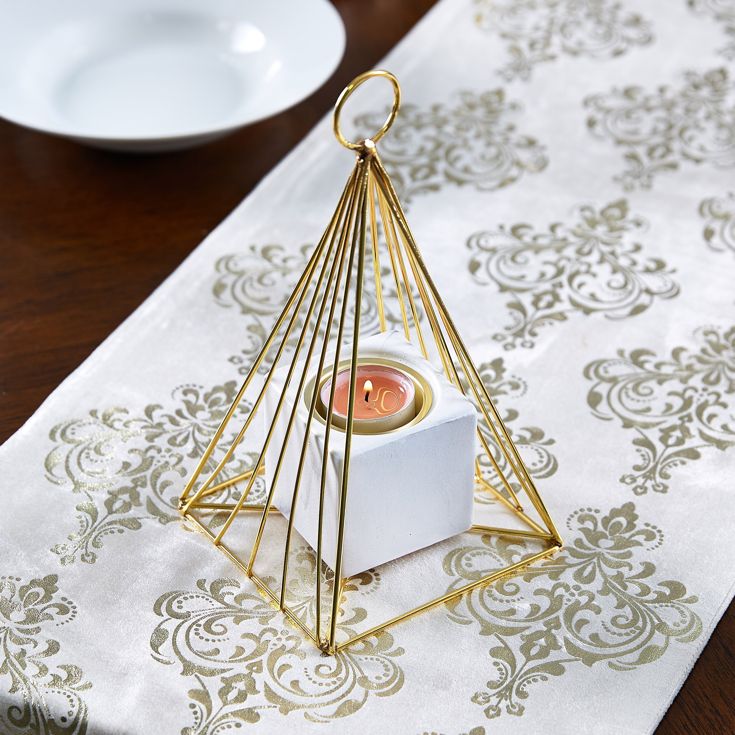Arcadia Metallic Candle Holder-hbxlivingroom-decorandaccessories-candleholders-image-2