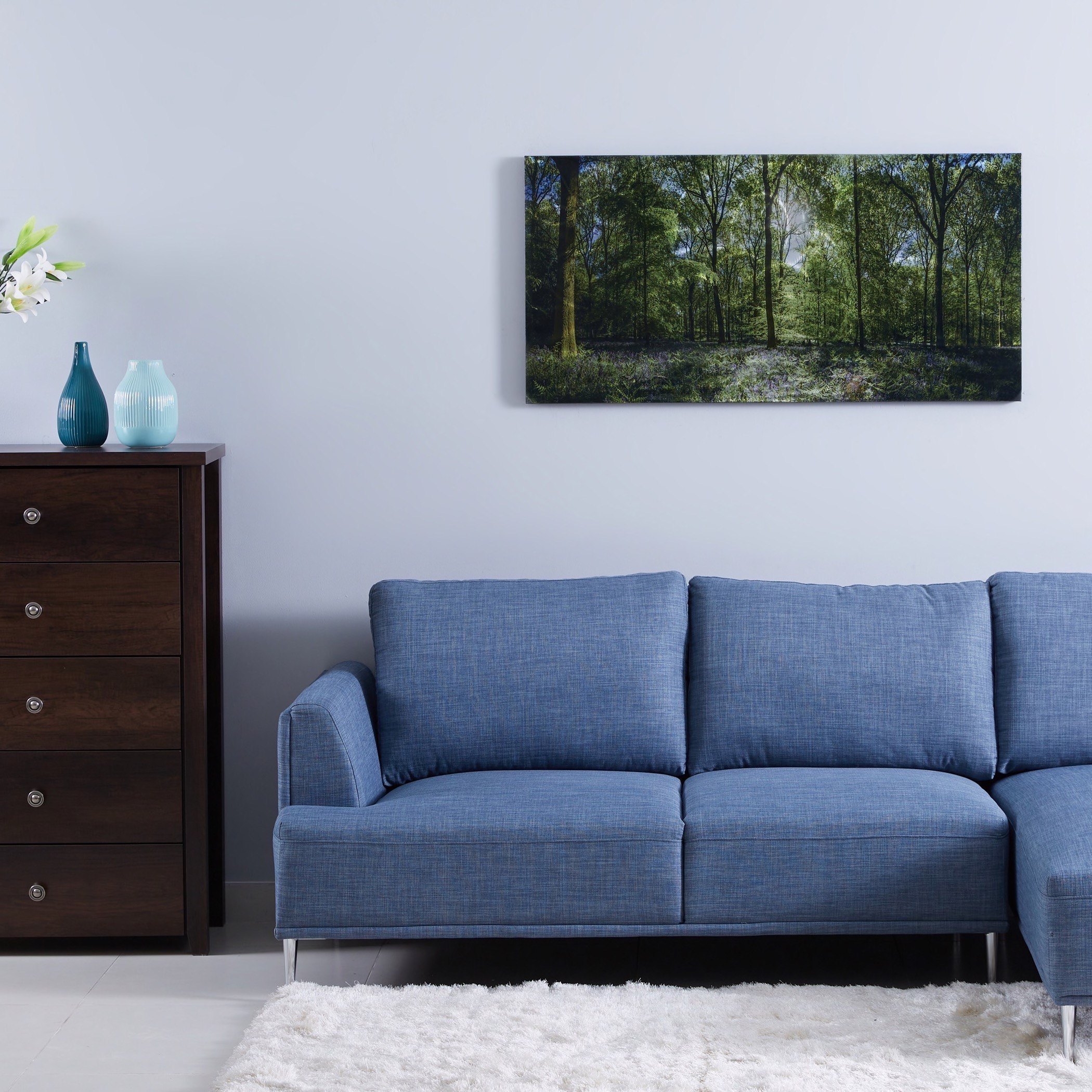 Wood Land Metal Wall Art-hbxlivingroom-walldecor-wallart-image-4