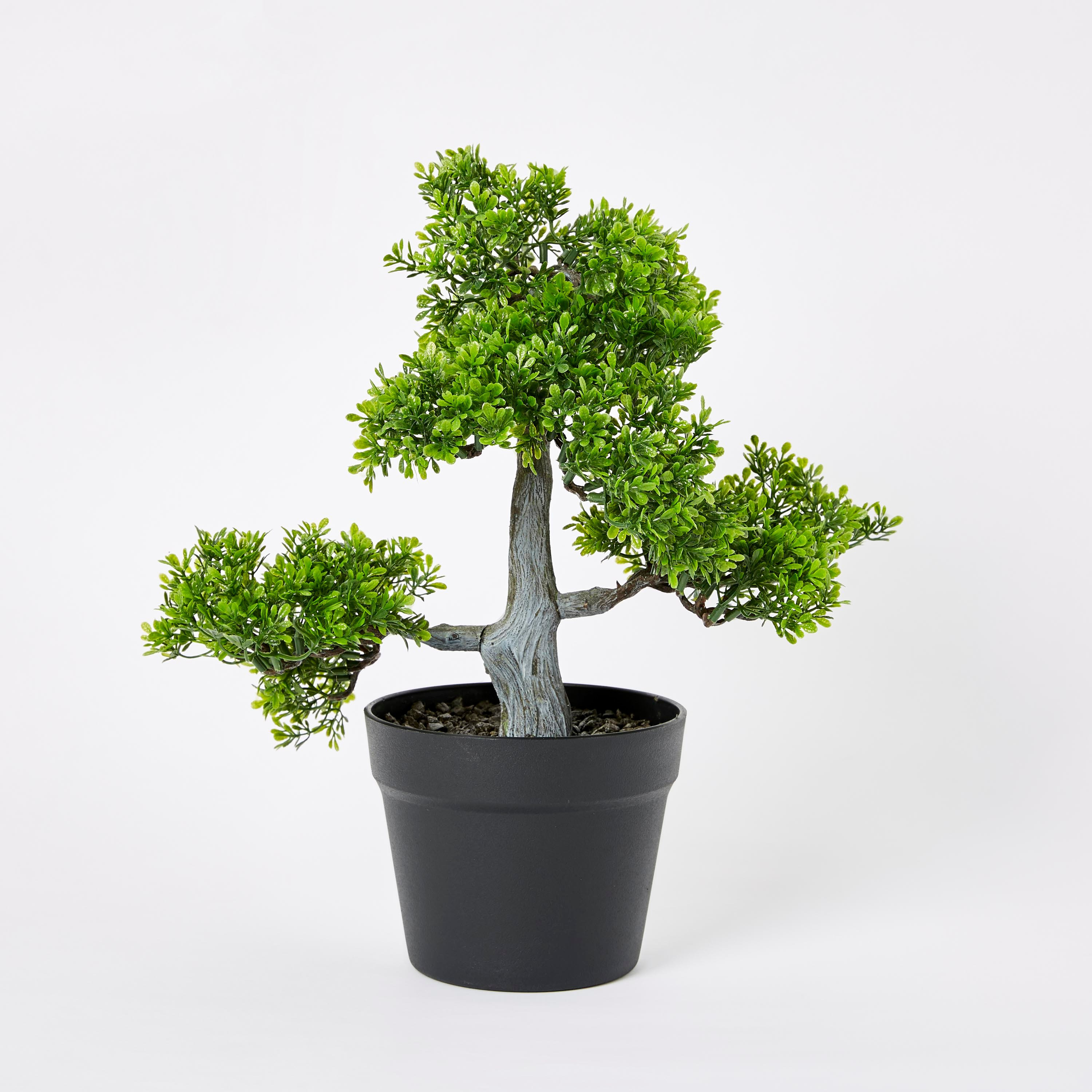 شجرة بونساي مع إصيص أسود - 33 سم-hbxdecorandfurnishings-homeaccessories-artificialflowersandplants-image-5