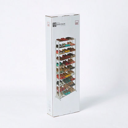 10-Tier Shoe Rack for 30 Pairs