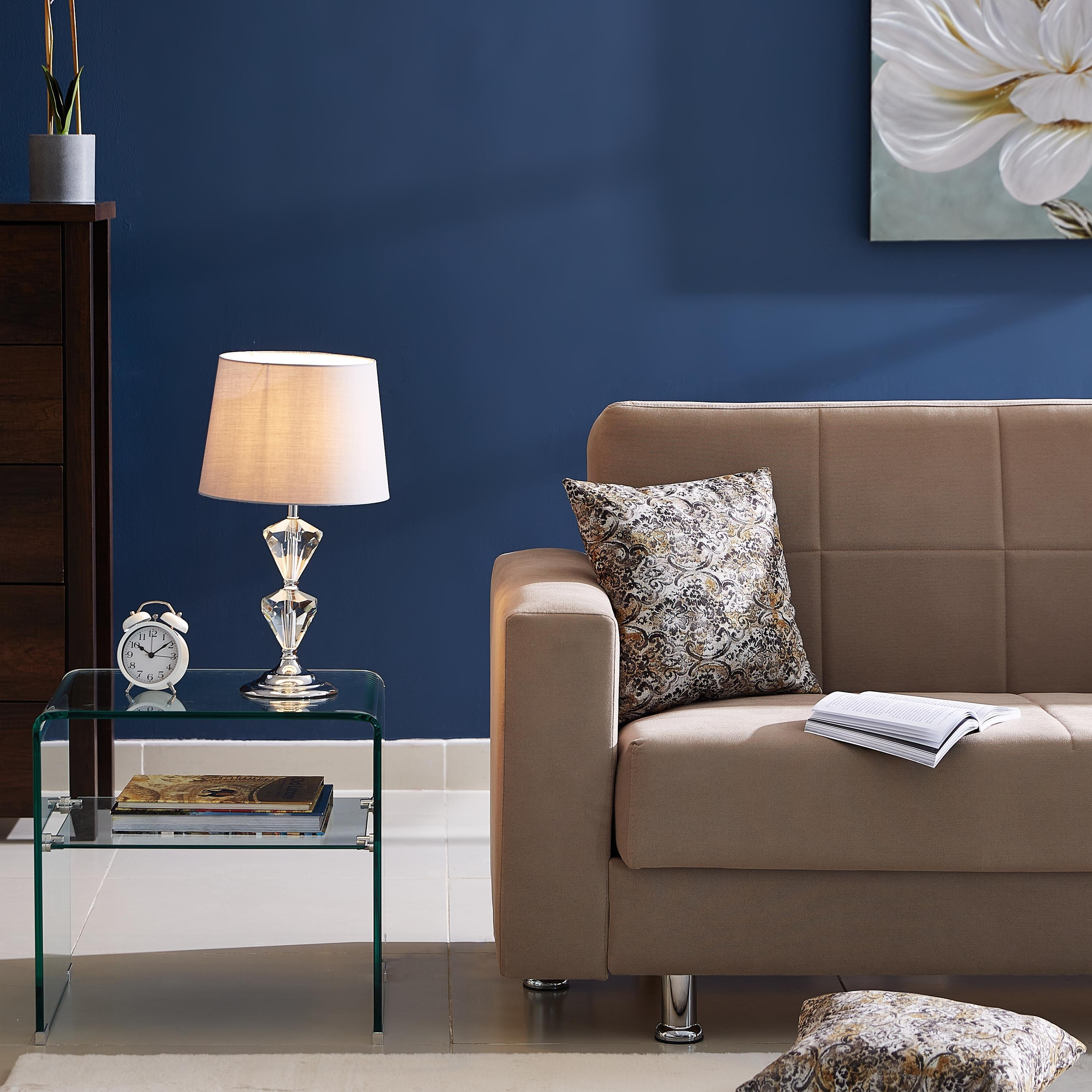 مصباح طاولة كريستال من كروما - 28x48 سم-hbxlivingroom-lighting-tablelamps-image-4