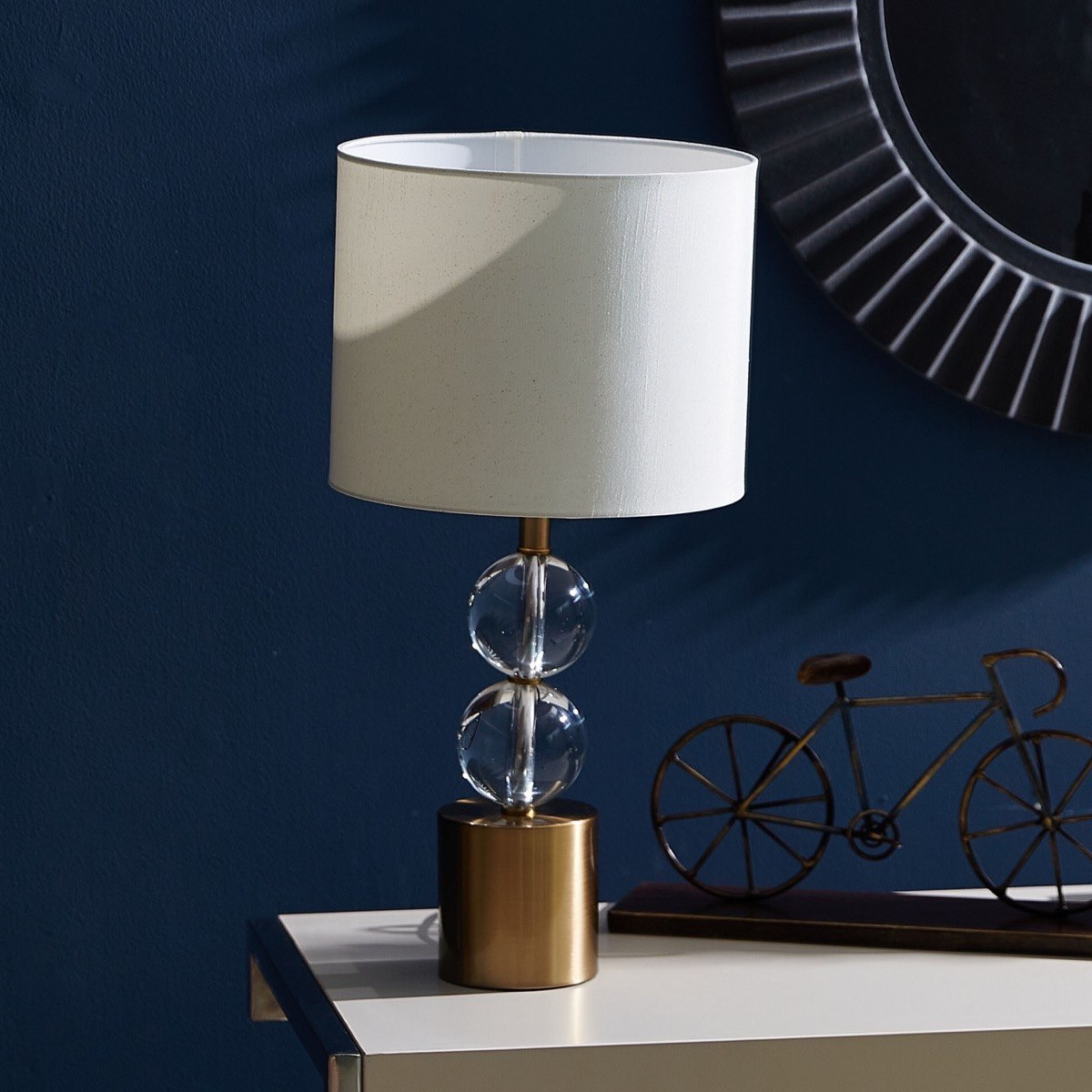 مصباح طاولة كريستال من أوريان - 25x50 سم-hbxlivingroom-lighting-tablelamps-image-2