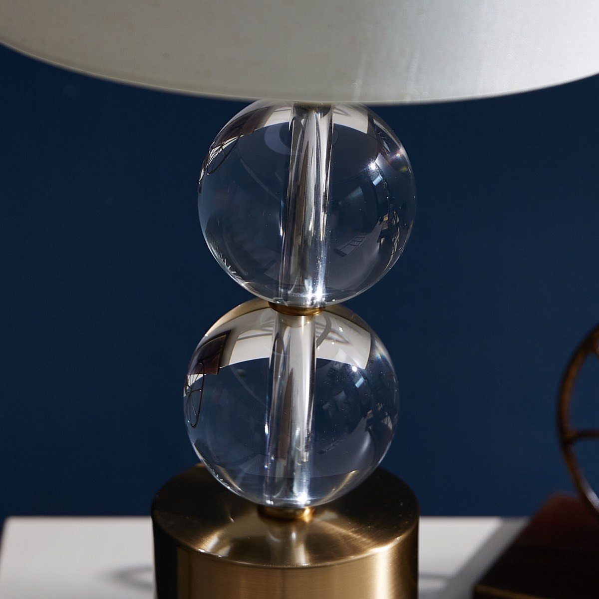 مصباح طاولة كريستال من أوريان - 25x50 سم-hbxlivingroom-lighting-tablelamps-image-3