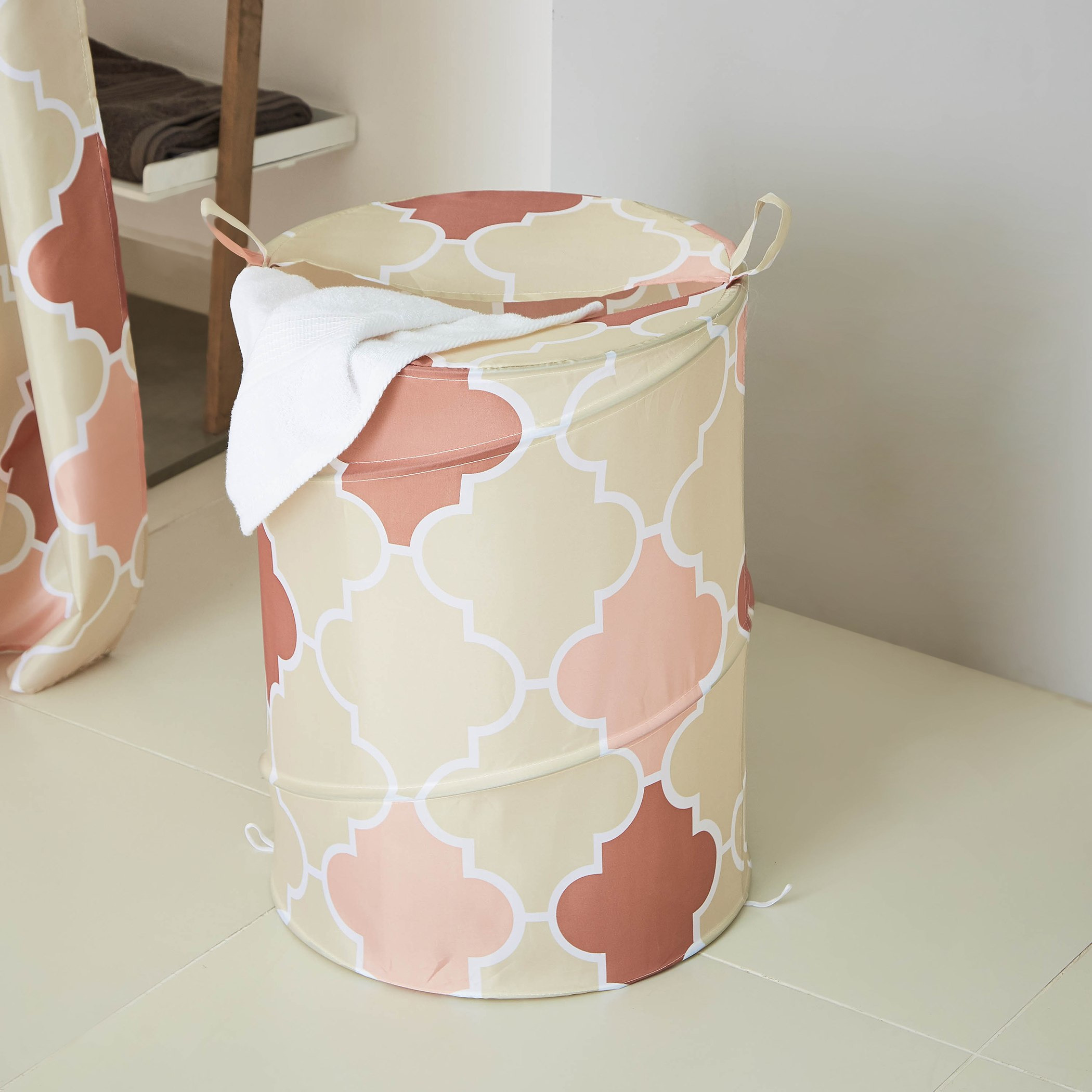 سلة غسيل بطبعات - 42x55 سم-hbxbathroom-bathroomstorage-laundryhampers-image-1