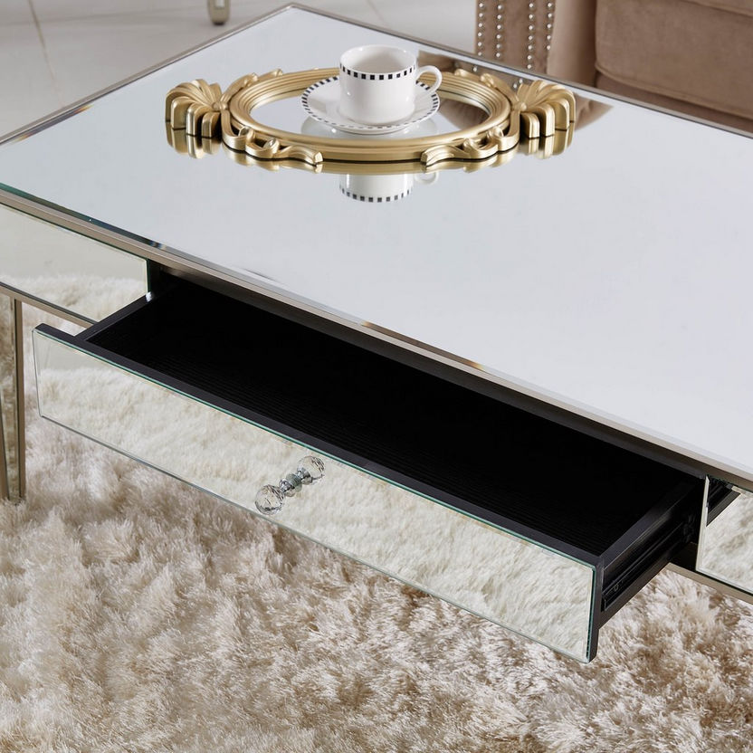 Mirage Coffee Table with Drawer-Coffee Tables-image-1