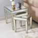 Mirage Nesting Tables with Mirror Finish - Set of 2-Nesting Tables-thumbnail-0